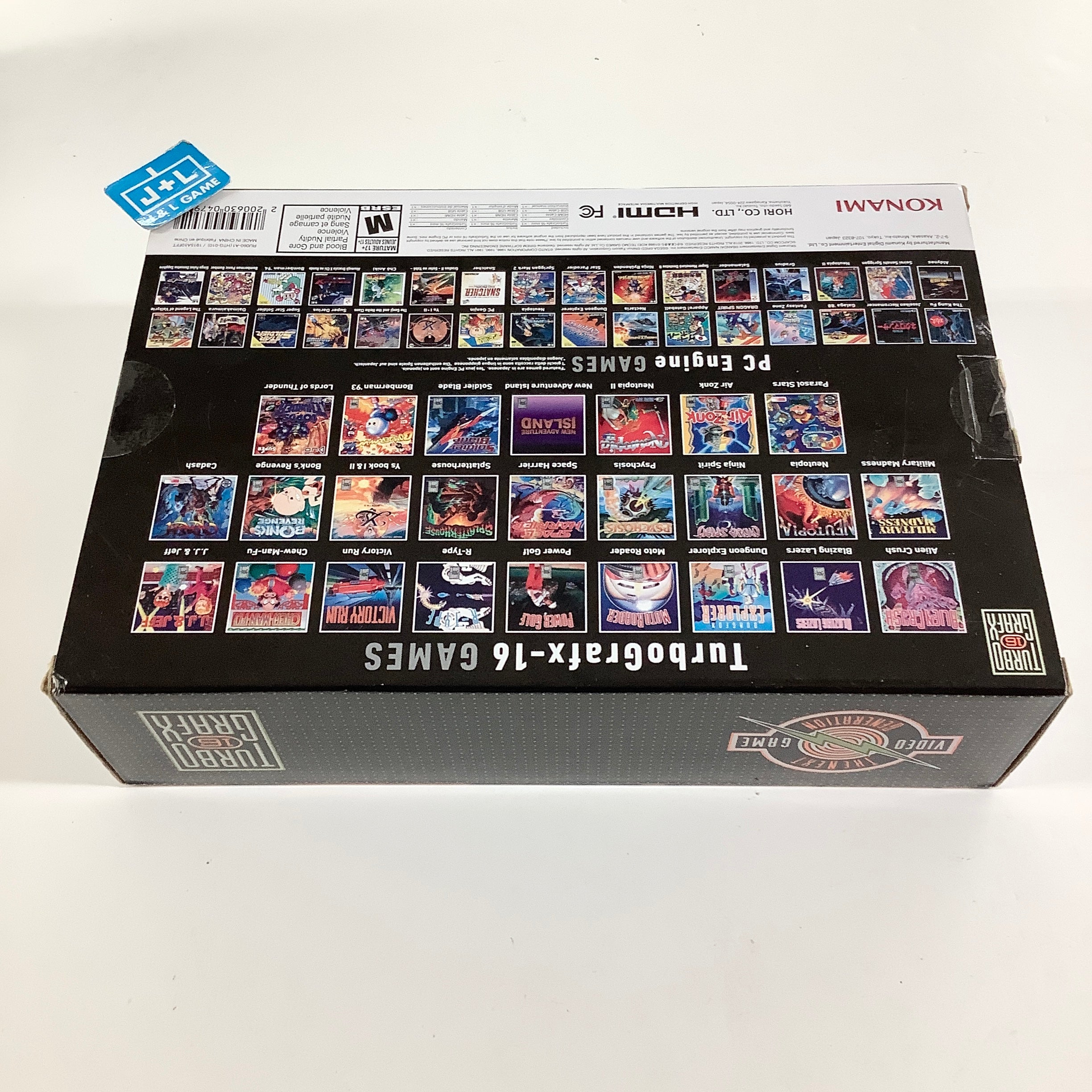 TurboGrafx-16 Mini Console - TurboGrafx-16 Video Games KONAMI JP