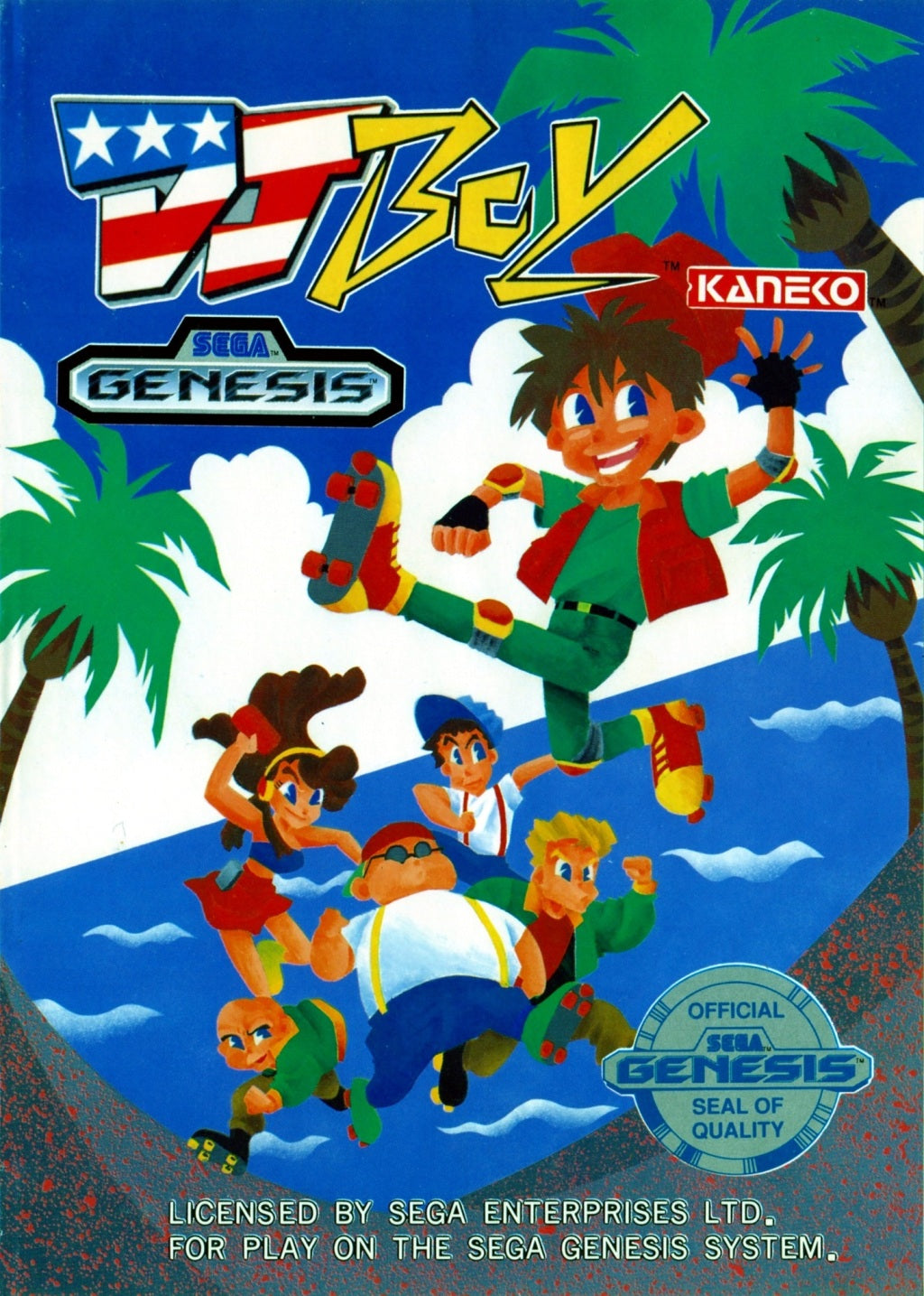 DJ Boy - (SG) SEGA Genesis [Pre-Owned] Video Games Kaneko   