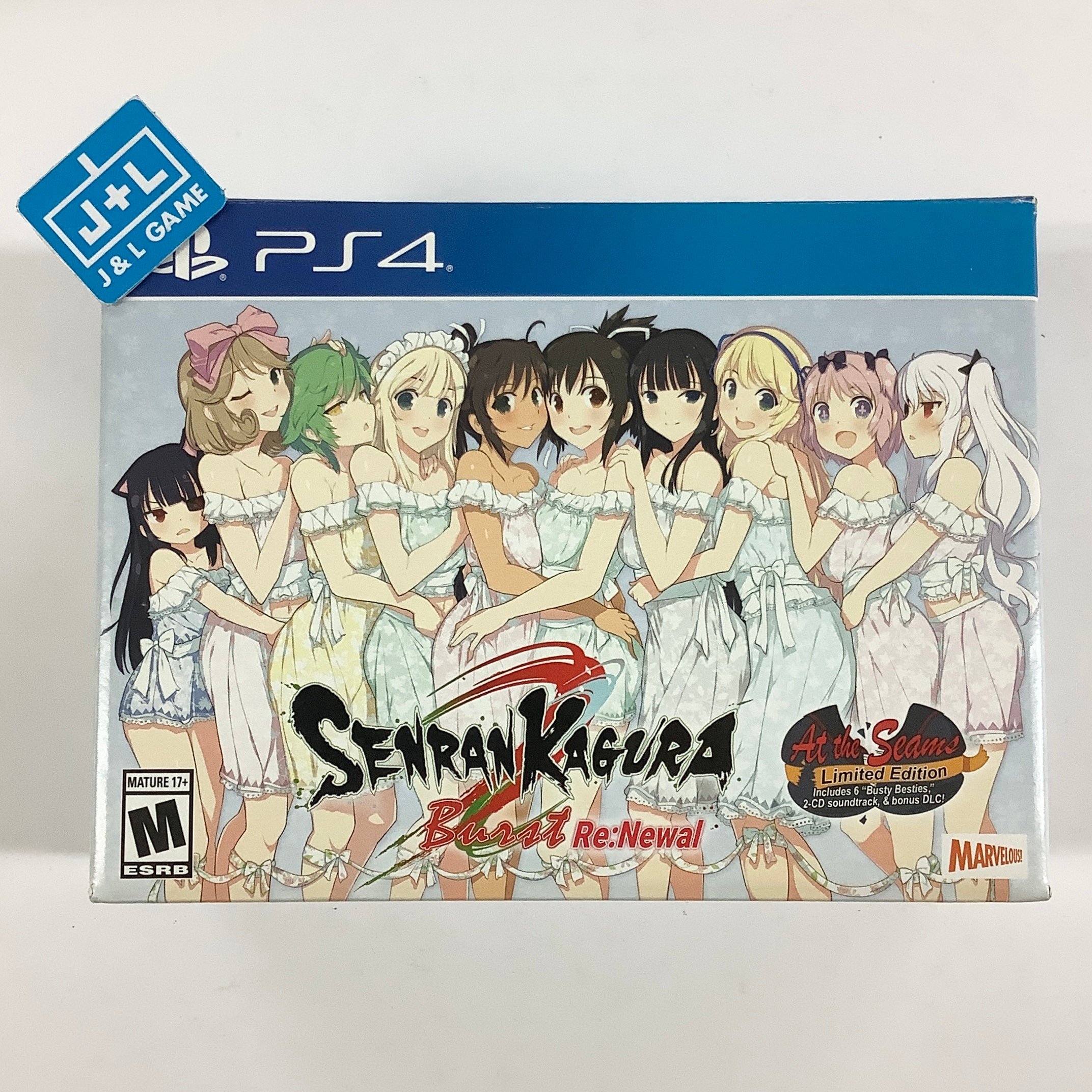 Senran Kagura Burst Re:Newal (At The Seams Edition) - (PS4) PlayStation 4 [Pre-Owned]