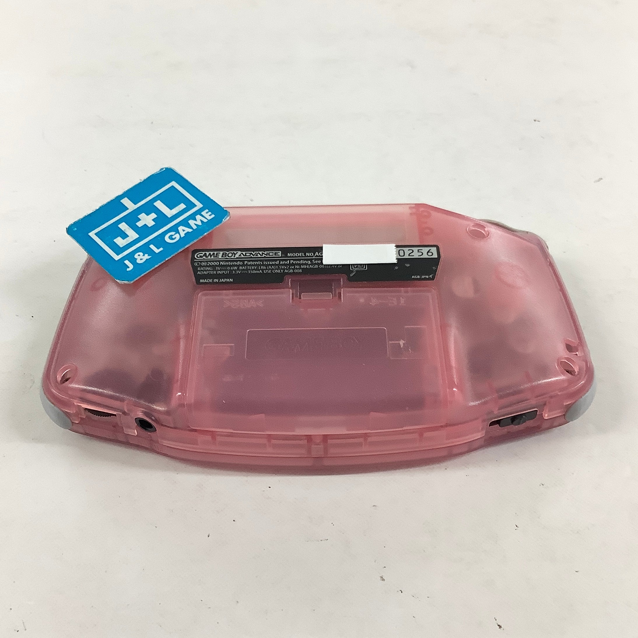 Nintendo Game Boy Advance Console (Clear Pink) - (GBA) Game Boy Advance [Pre-Owned] Consoles Nintendo