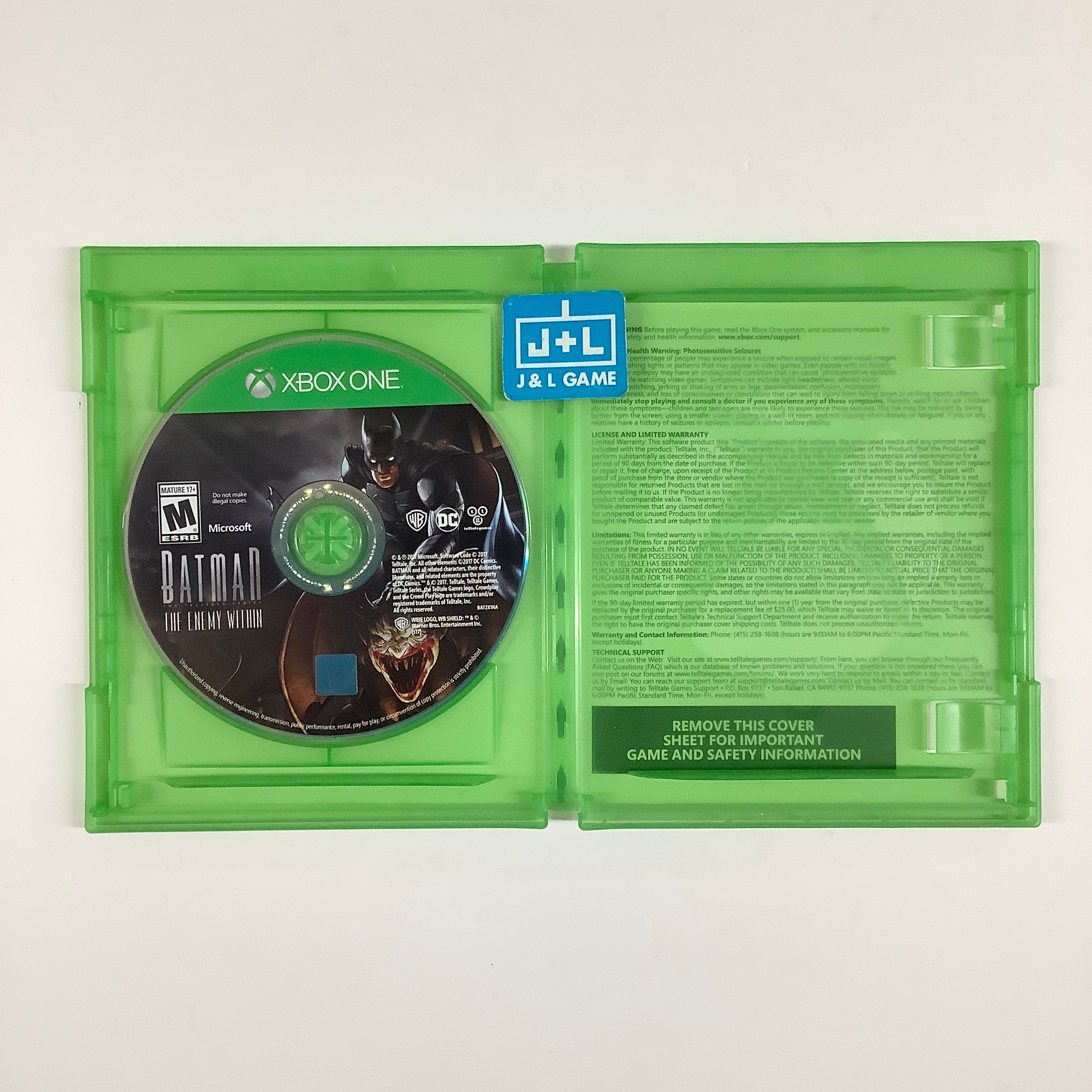 Batman: The Enemy Within - The Telltale Series - (XB1) Xbox One [Pre-Owned]
