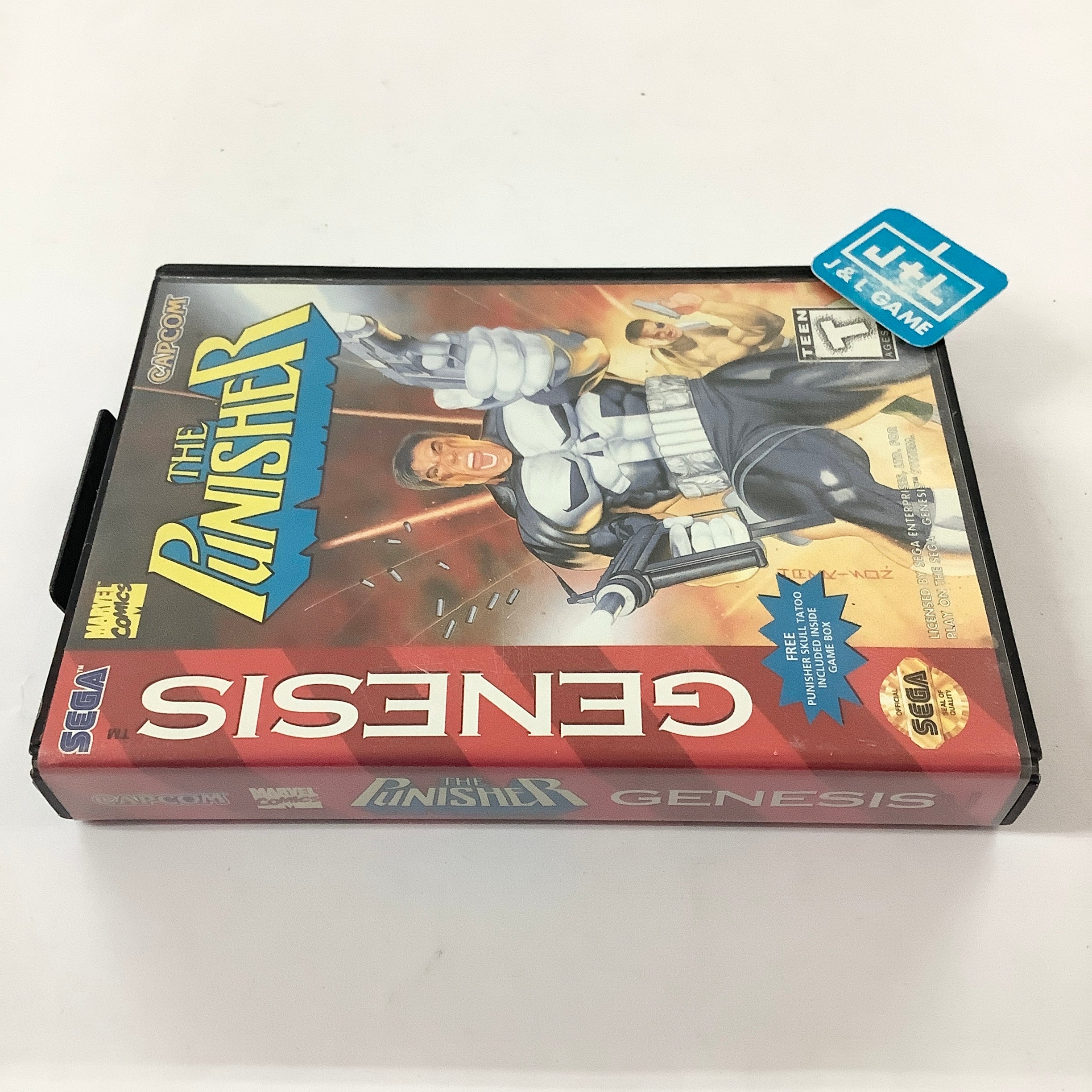 The Punisher - (SG) SEGA Genesis [Pre-Owned] Video Games Capcom   