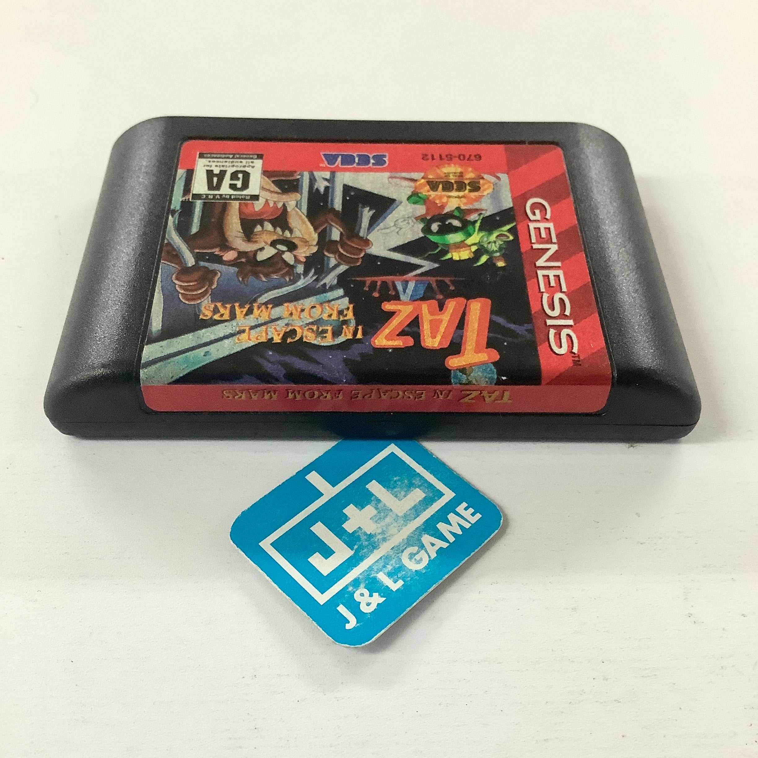 Taz in Escape From Mars - (SG) SEGA Genesis [Pre-Owned] Video Games Sega   