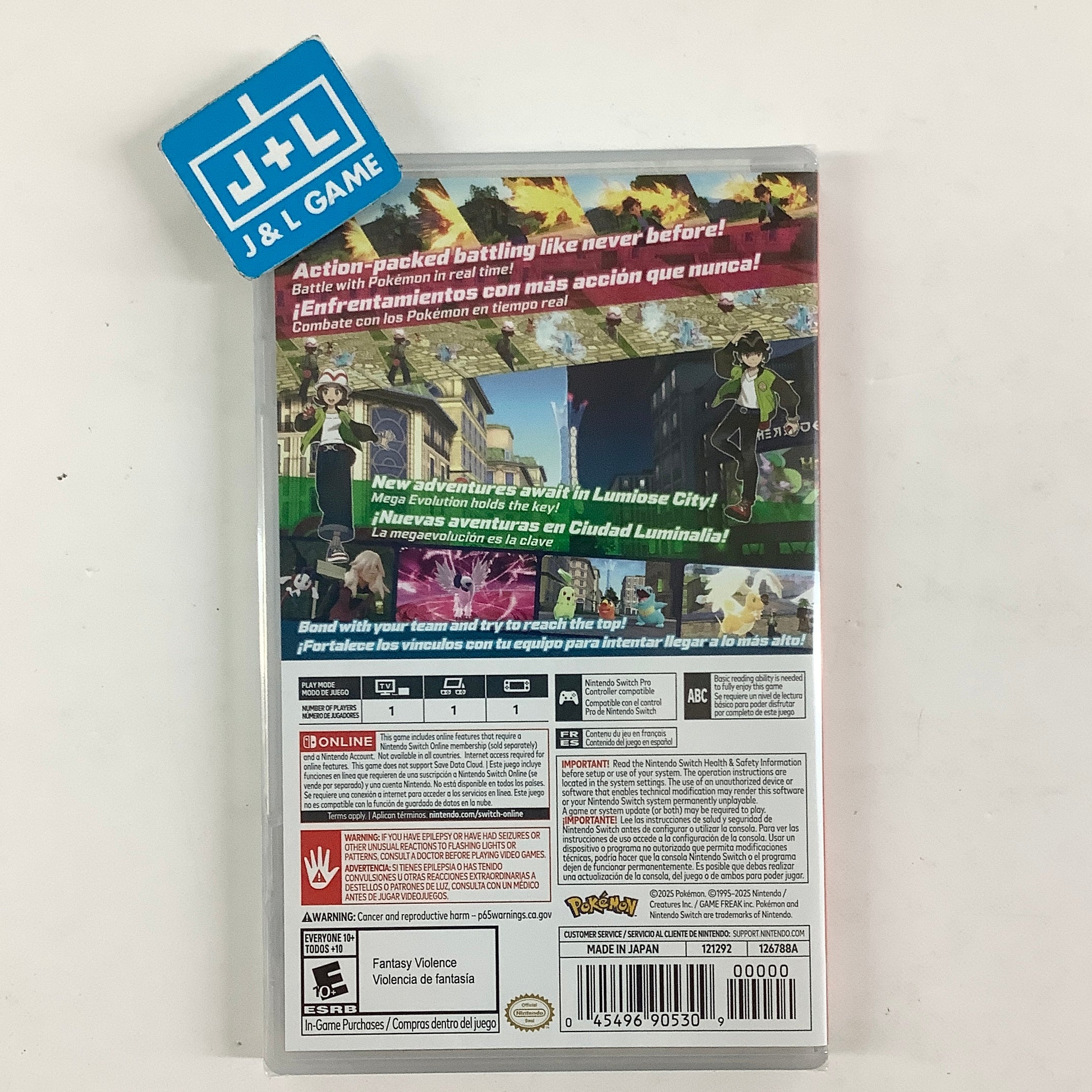 Pokémon Legends: Z-A - (NSW) Nintendo Switch | J&L Game