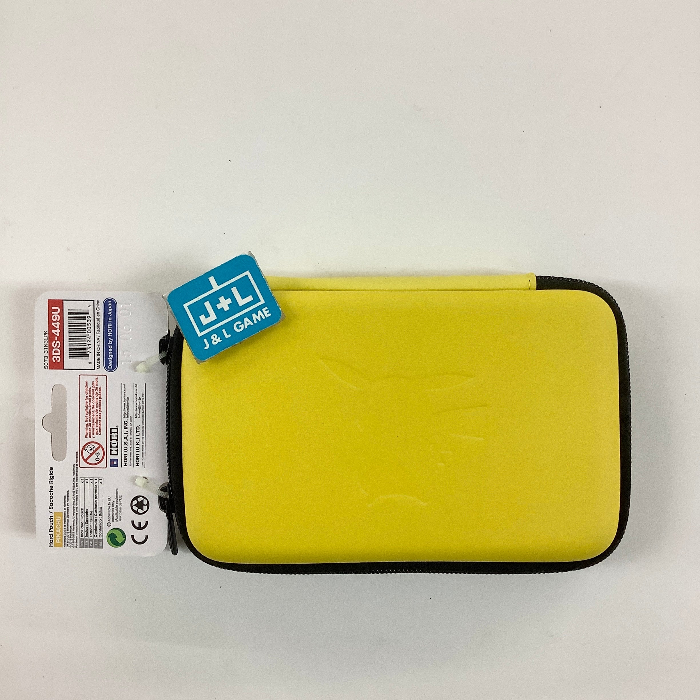 HORI Nintendo 3DS XL Hard Pouch (Pikachu) - (3DS) Nintendo 3DS Accessories HORI