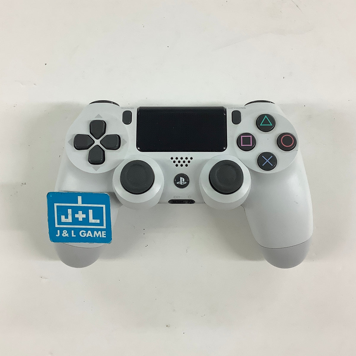 Sony DualShock 4 Wireless Controller (Glacier White) - (PS4) PlayStation 4 [Pre-Owned] Accessories Sony