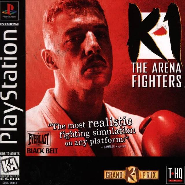 K-1 The Arena Fighters - (PS1) PlayStation 1 [Pre-Owned] Video Games Sony   