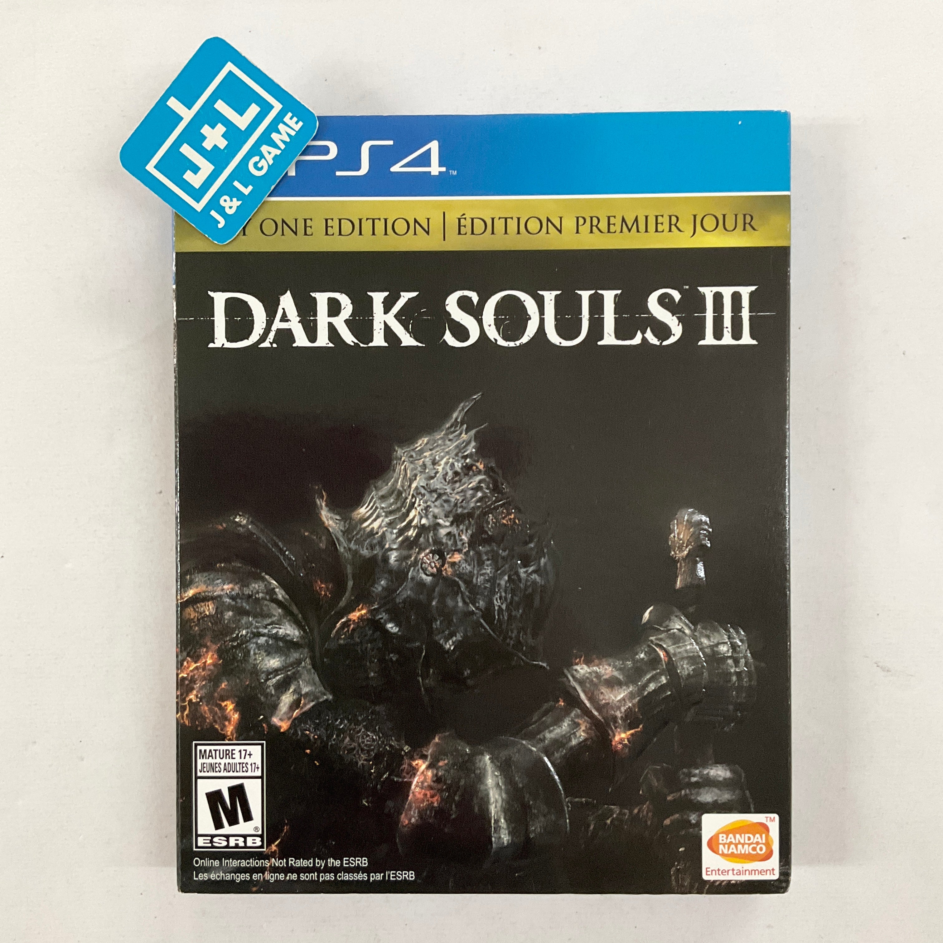 Dark Souls III (Day One Edition) - (PS4) PlayStation 4 [Pre-Owned] Video Games Bandai Namco Games   