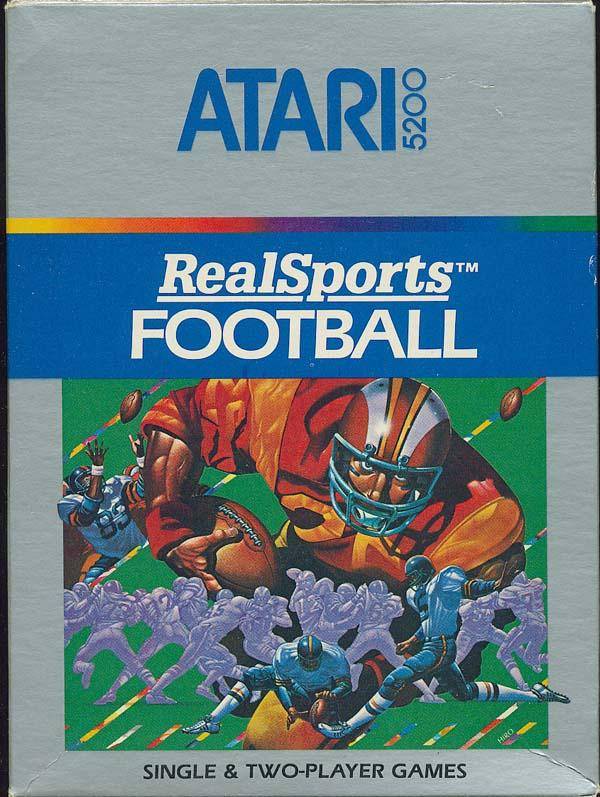 RealSports Football - (A52) Atari 5200 [Pre-Owned] Video Games Atari   