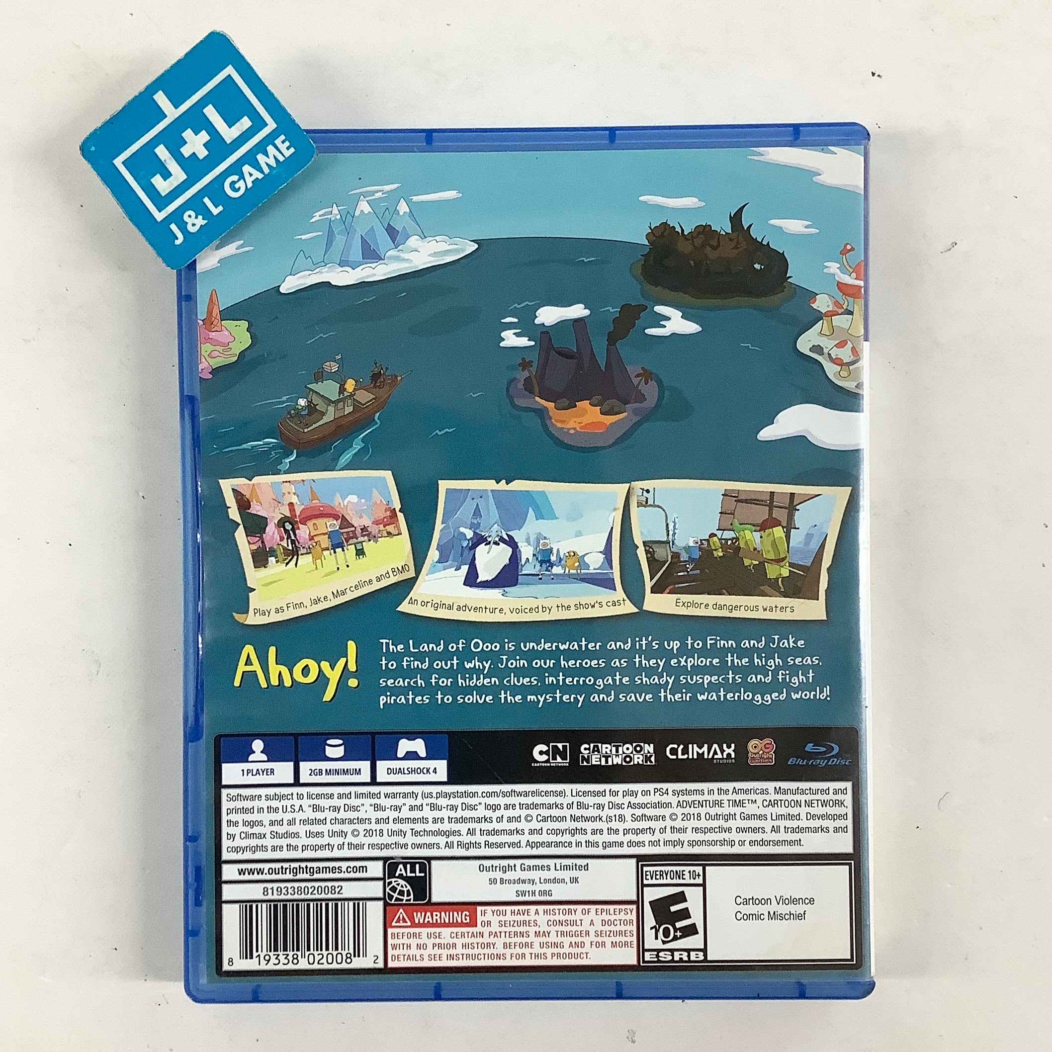 Adventure Time: Pirates of the Enchiridion - (PS4) PlayStation 4 [Pre-Owned] Video Games Outright Games