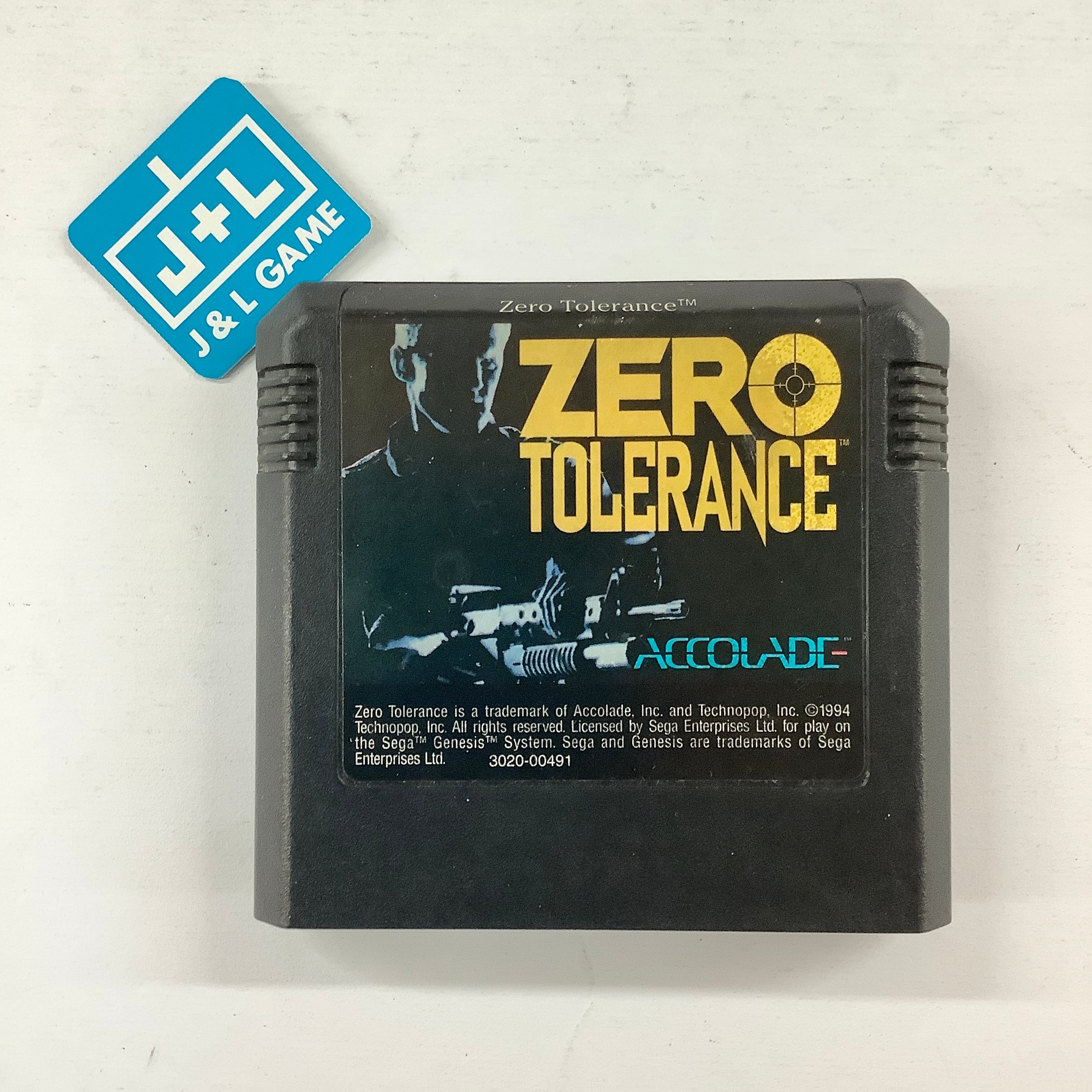 Zero Tolerance - (SG) SEGA Genesis [Pre-Owned] Video Games Accolade   