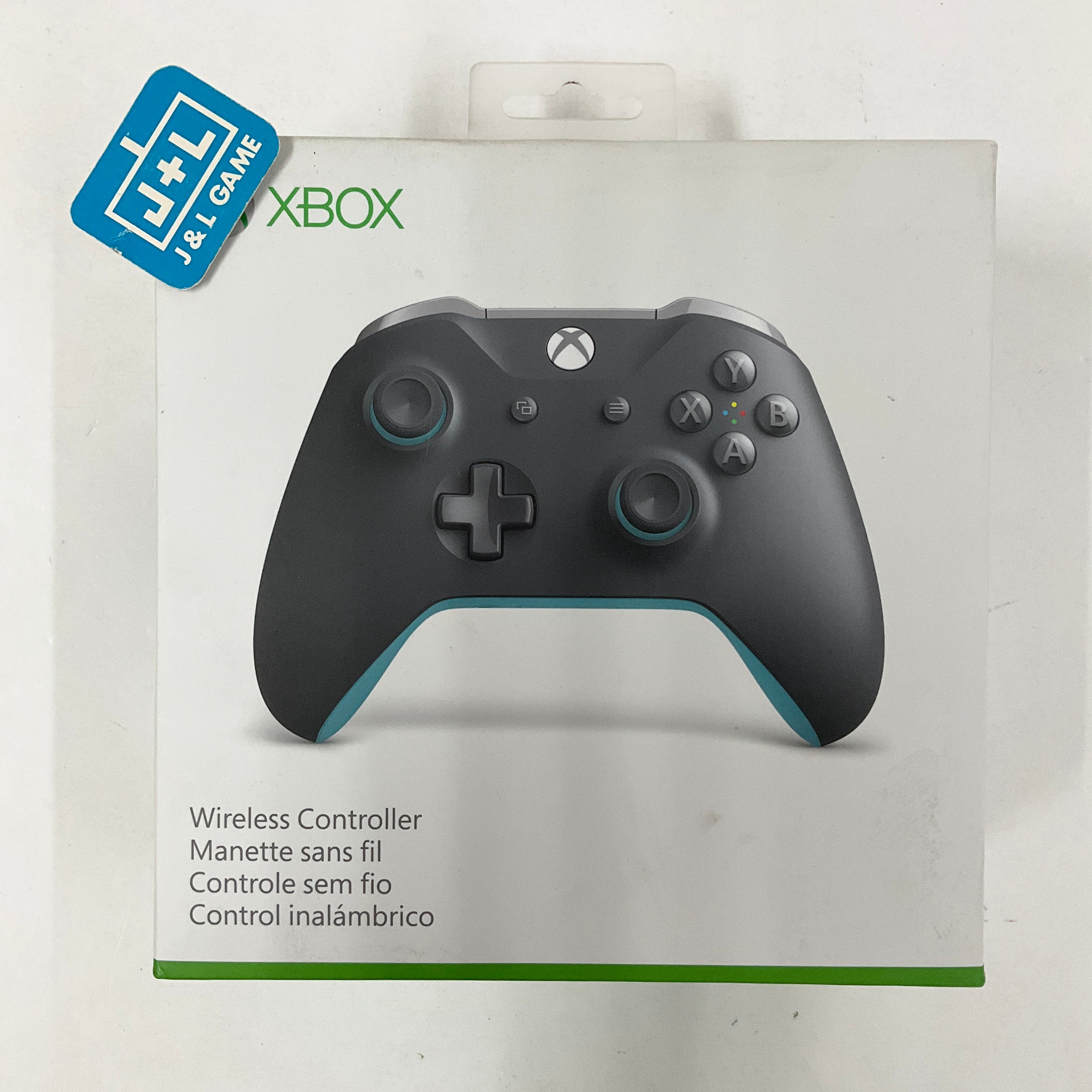 Microsoft Xbox One Wireless Controller (Grey/Blue)  - (XB1) Xbox One Video Games Xbox   