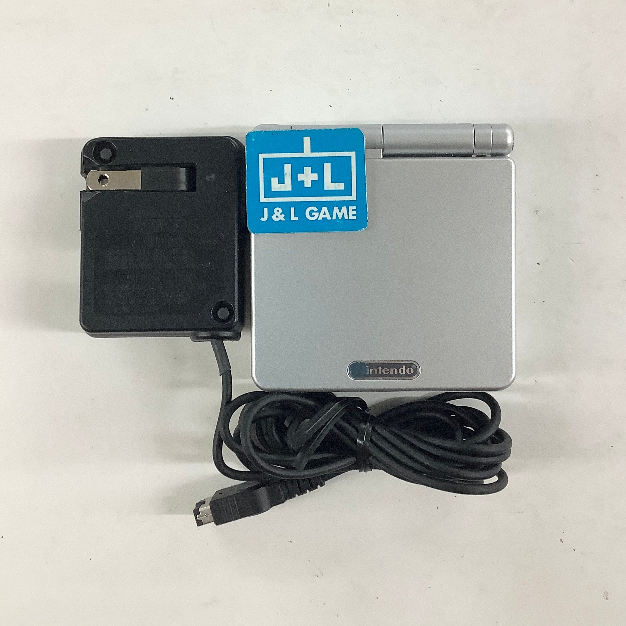 Nintendo Game Boy Advance SP Console AGS-001 (Silver) - (GBA) Game Boy Advance SP [Pre-Owned] Consoles Nintendo
