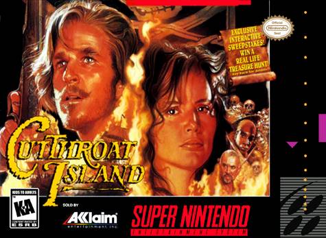 Cutthroat Island - (SNES) Super Nintendo [Pre-Owned] Video Games Acclaim   