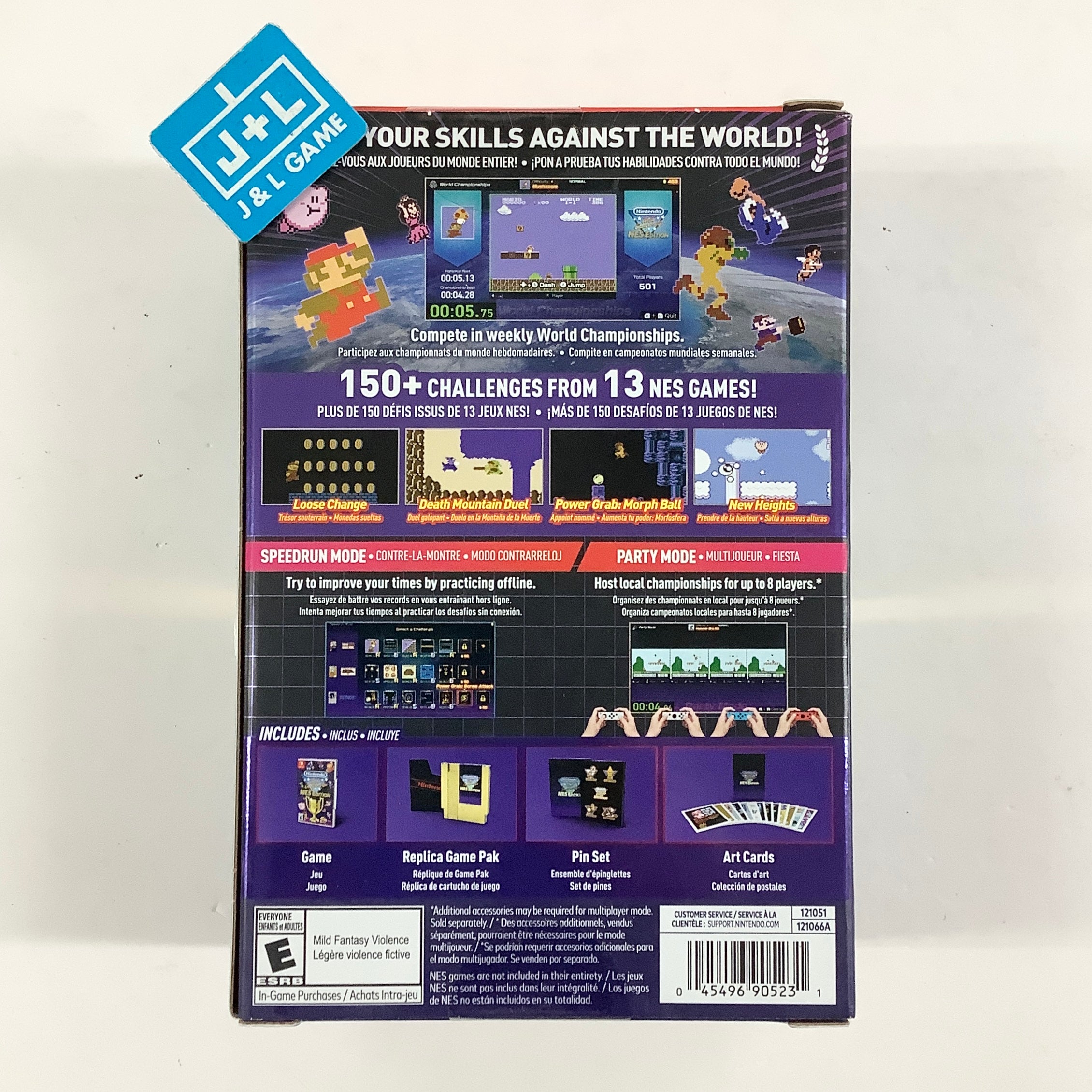 Nintendo World Championships: NES Edition (Deluxe Set) - (NSW) Nintendo Switch Video Games Nintendo