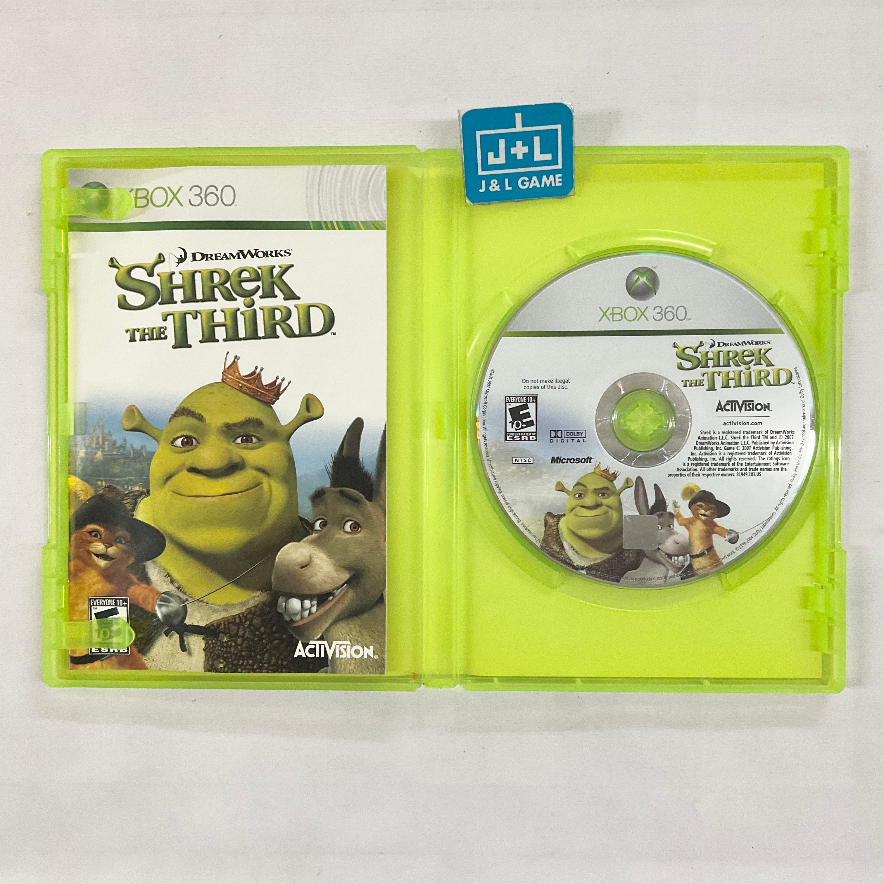 Shrek the Third - Xbox 360 [Pre-Owned] Video Games Activision