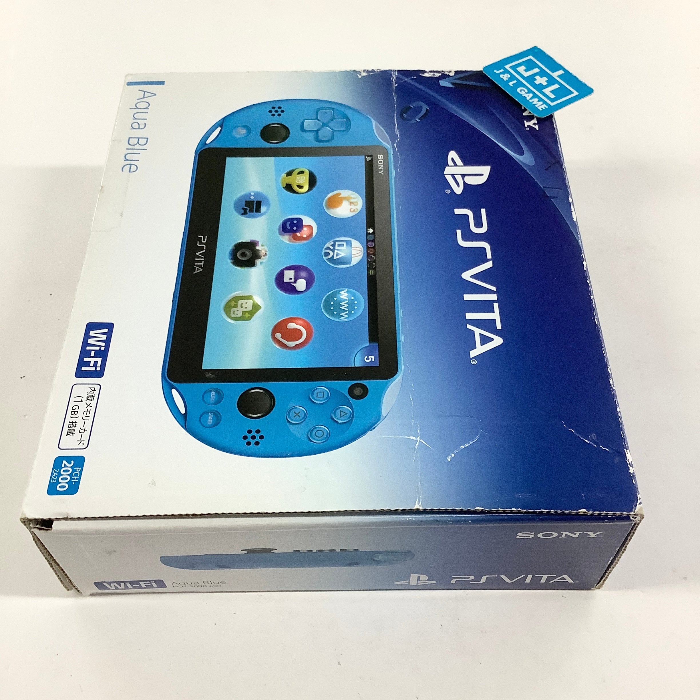 Sony PlayStation Vita 2000 Wi-Fi (Aqua Blue) - (PSV) PlayStation