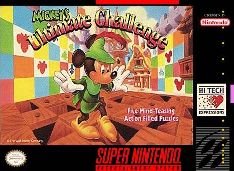 Mickey's Ultimate Challenge - (SNES) Super Nintendo [Pre-Owned] Video Games Hi Tech Expressions   
