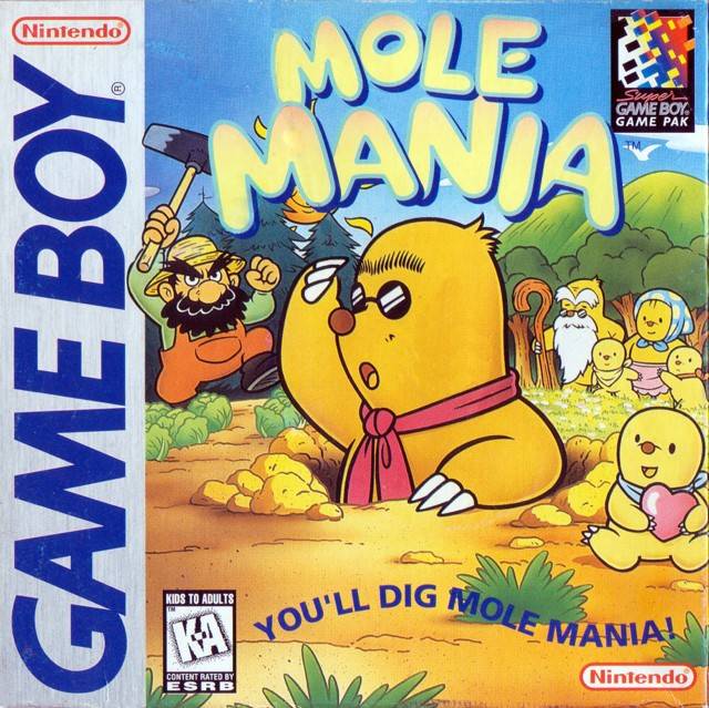 Mole Mania - (GB) Game Boy [Pre-Owned] Video Games Nintendo
