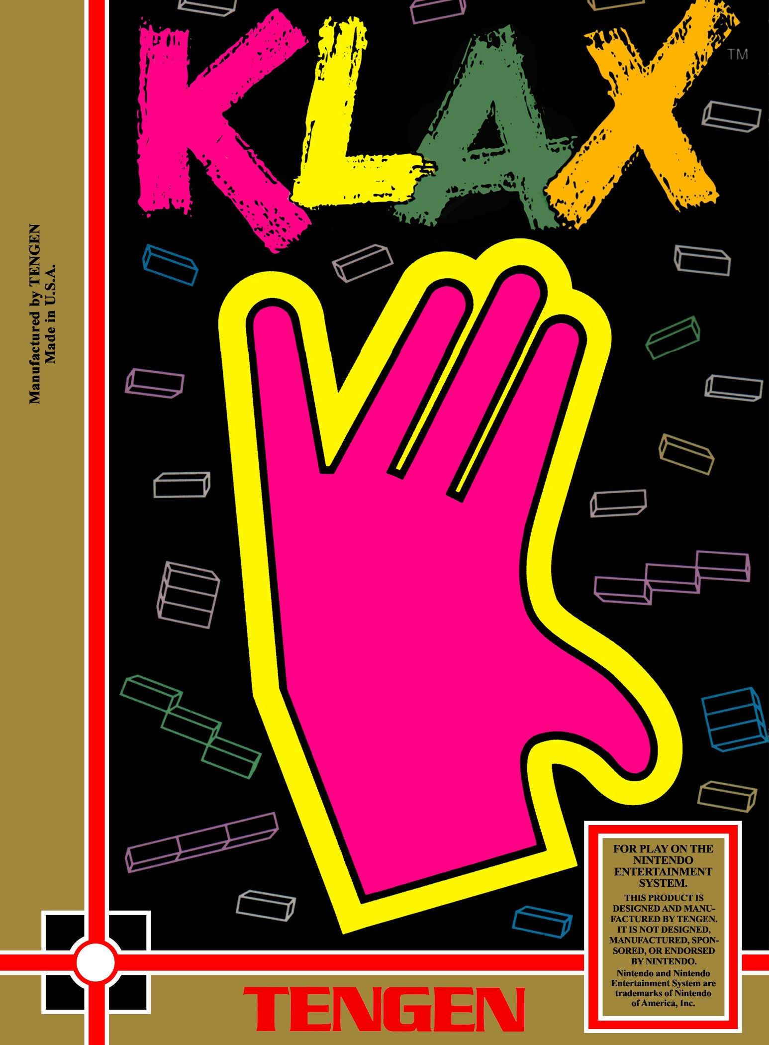 Klax - (NES) Nintendo Entertainment System [Pre-Owned] Video Games Tengen   