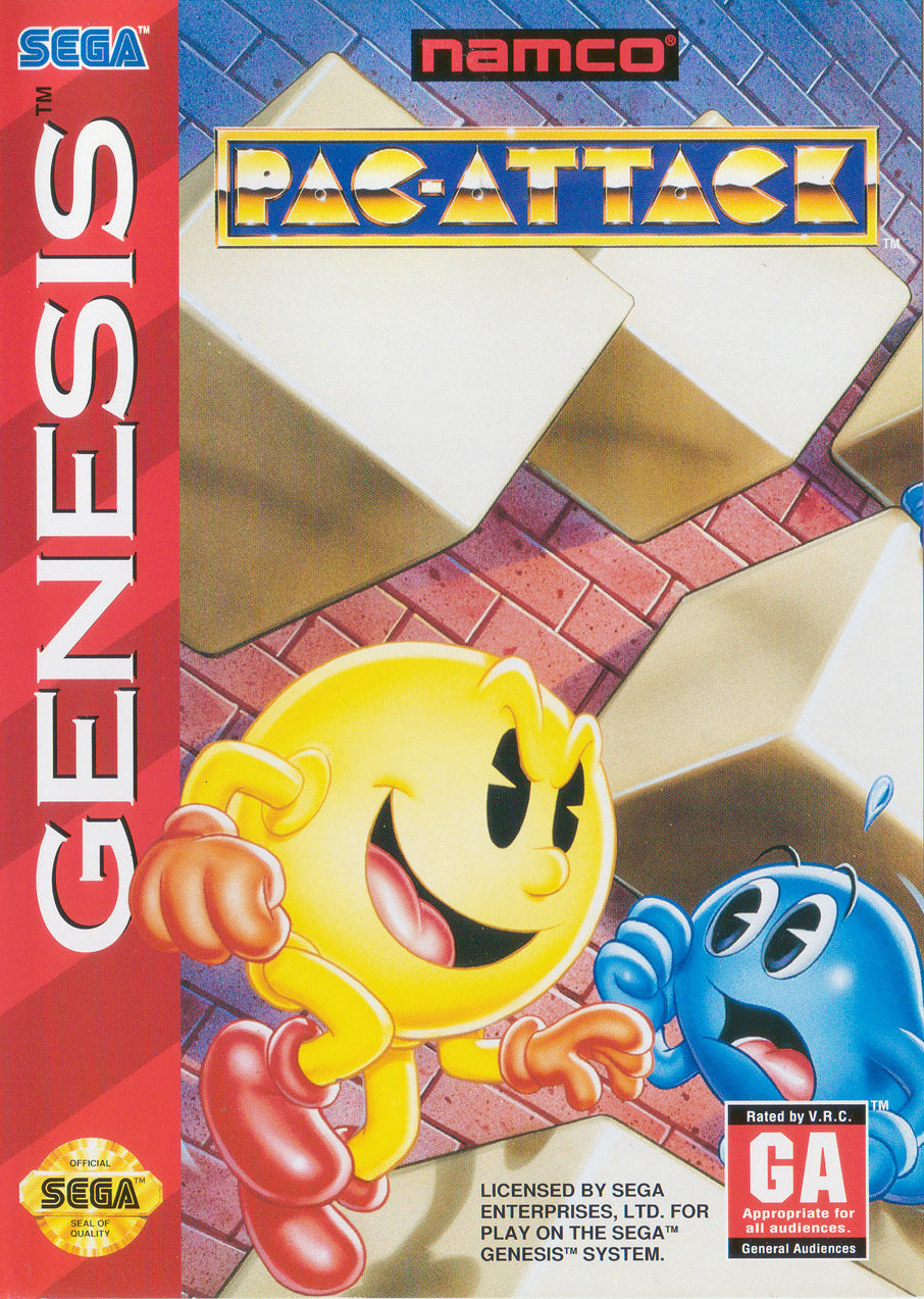 Pac-Attack - (SG) SEGA Genesis [Pre-Owned] Video Games BANDAI