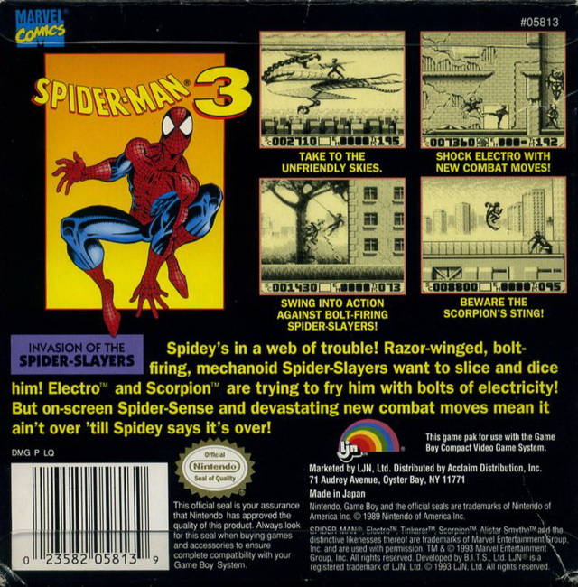 【美品・箱説付】ゲームボーイ　SPIDER-MAN スパイダーマン s-l400.jpg