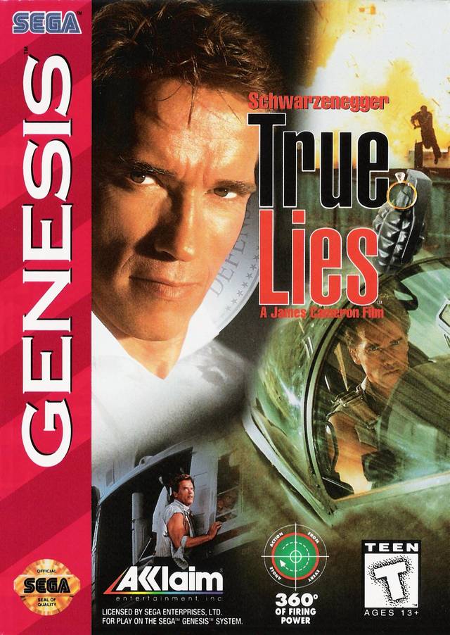 True Lies - (SG) Sega Genesis [Pre-Owned] Video Games Acclaim   