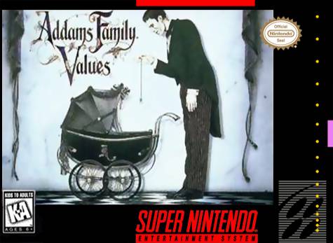 Addams Family Values - (SNES) Super Nintendo [Pre-Owned] Video Games Ocean   