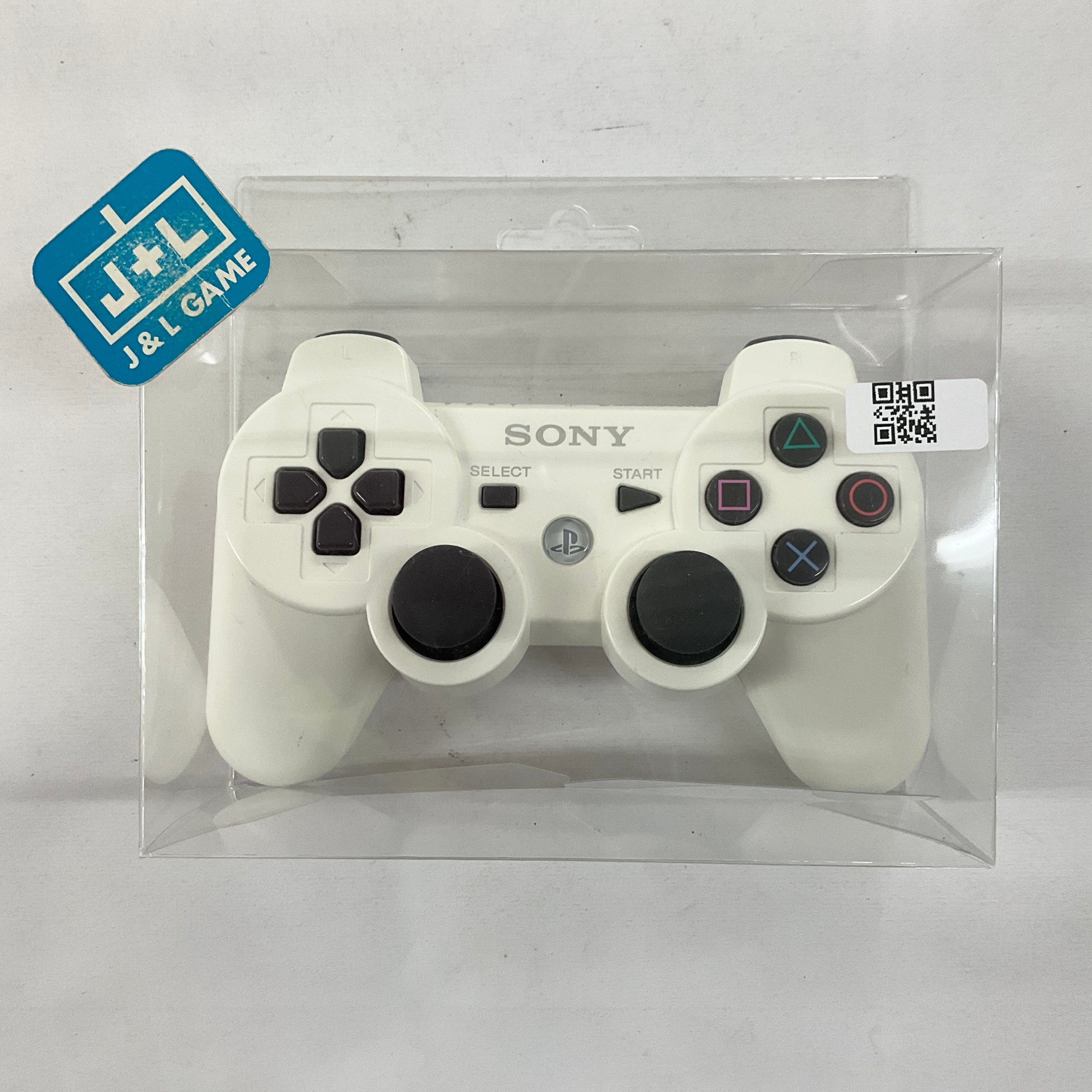SONY PlayStation 3 DualShock Wireless Controller (White) - (PS3) PlayStation 3 [Pre-Owned] Accessories SONY   