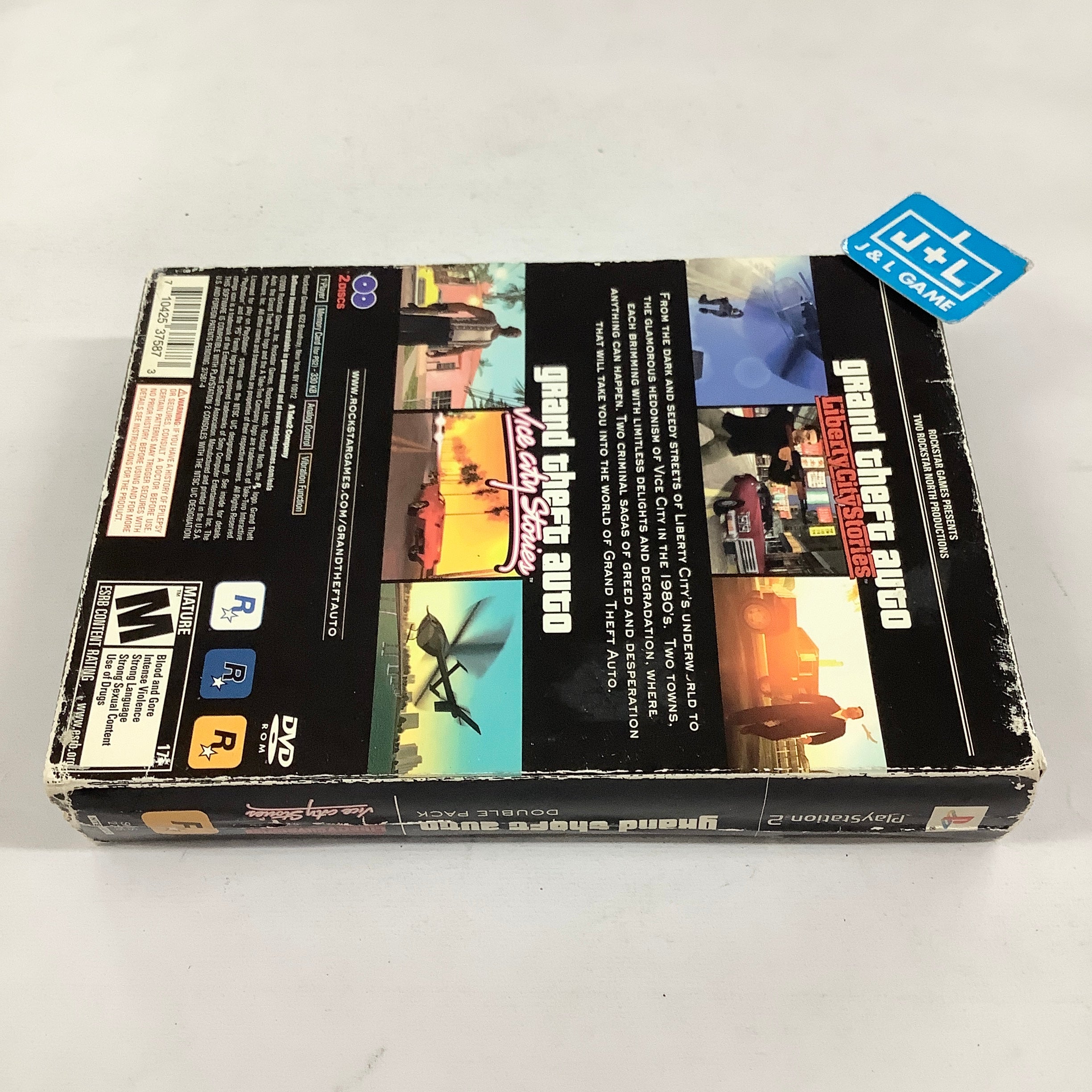 Grand Theft Auto: Liberty City Stories / Vice City Stories - (PS2) PlayStation 2 [Pre-Owned] Video Games Take-Two Interactive
