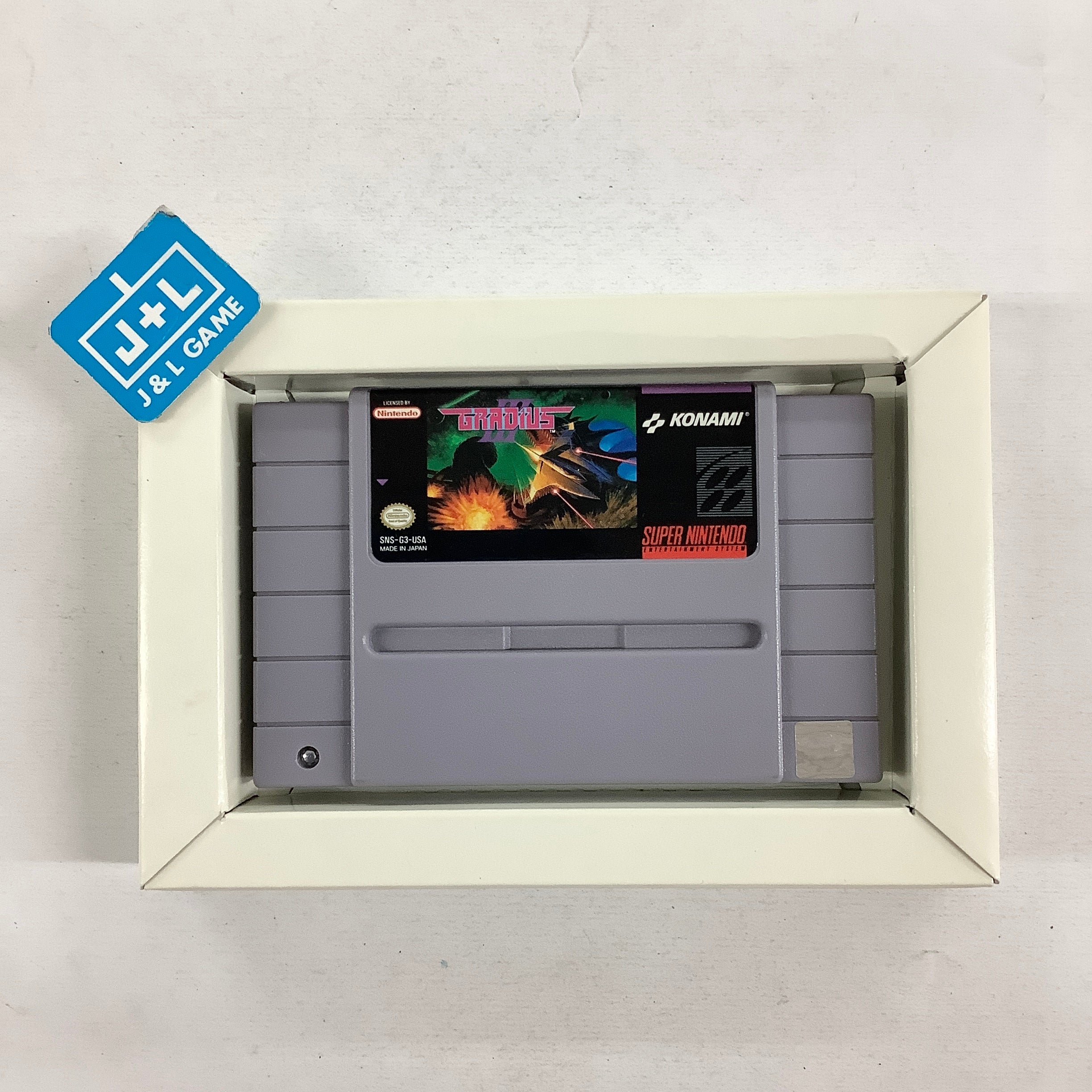Gradius III - (SNES) Super Nintendo [Pre-Owned] Video Games Konami