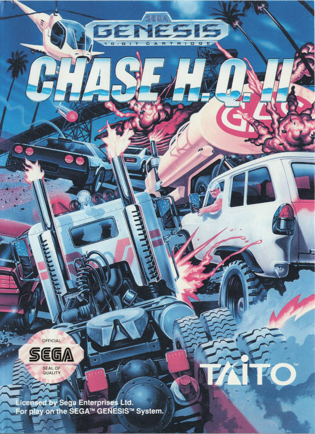 Chase H.Q. II - (SG) SEGA Genesis [Pre-Owned]
