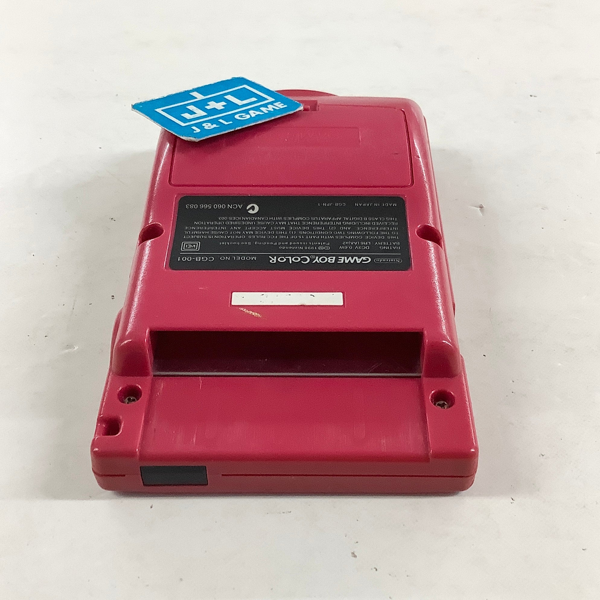 Nintendo Game Boy Color Console (Berry with Backlight) - (GBC) Game Boy Color [Pre-Owned] Consoles Nintendo