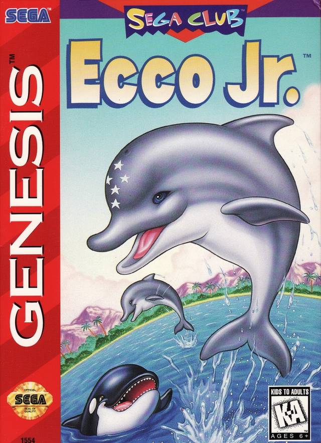 Ecco Jr. - (SG) SEGA Genesis [Pre-Owned] Video Games Sega