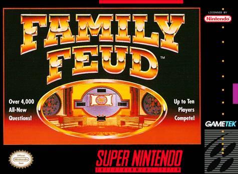 Family Feud - (SNES) Super Nintendo [Pre-Owned] Video Games GameTek   