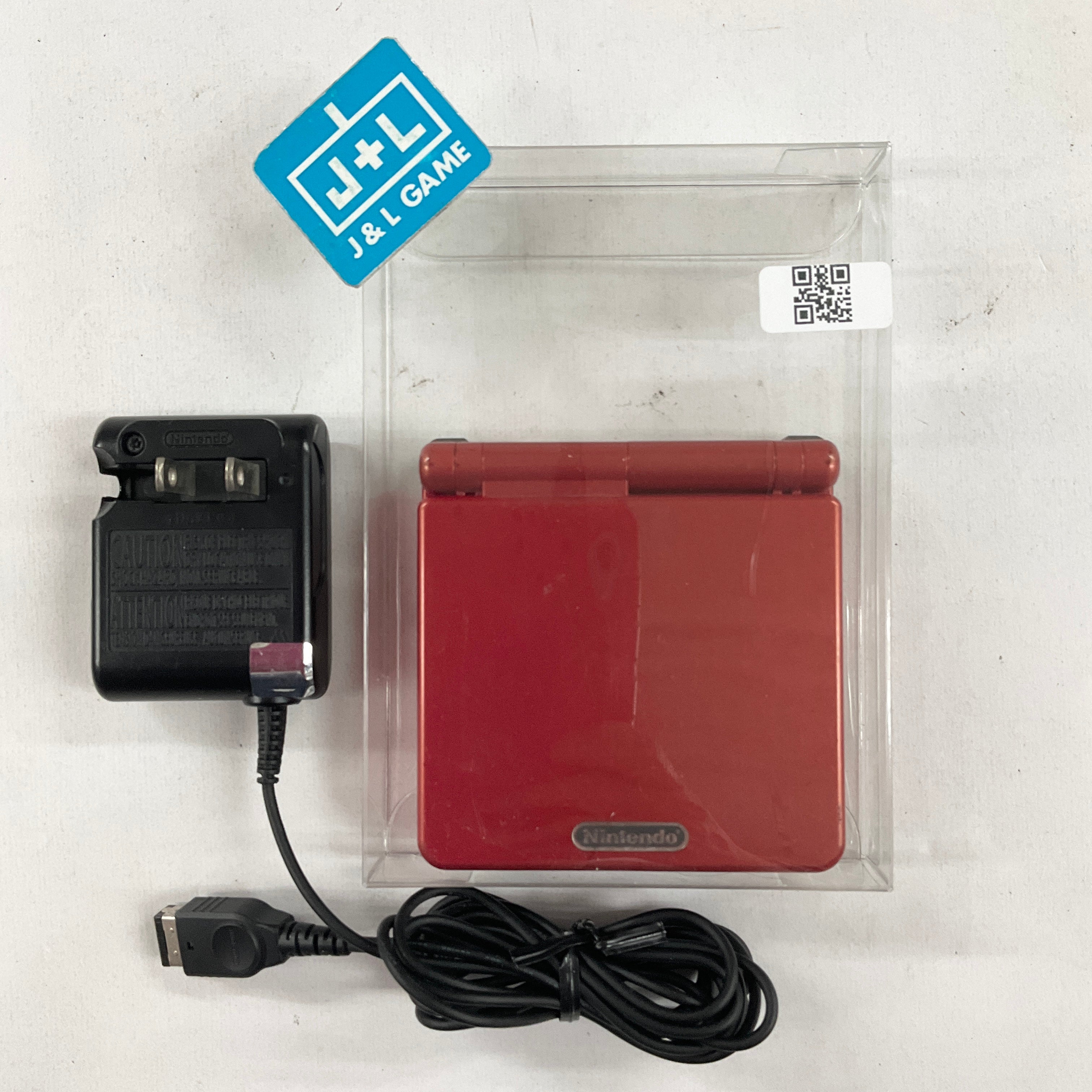 Nintendo Game Boy Advance SP Console AGS-001 (Flame Red) - (GBA) Game Boy Advance SP [Pre-Owned] CONSOLE Nintendo