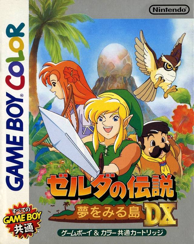 Zelda no Densetsu: Yume o Miru Shima DX - (GBC) Game Boy Color