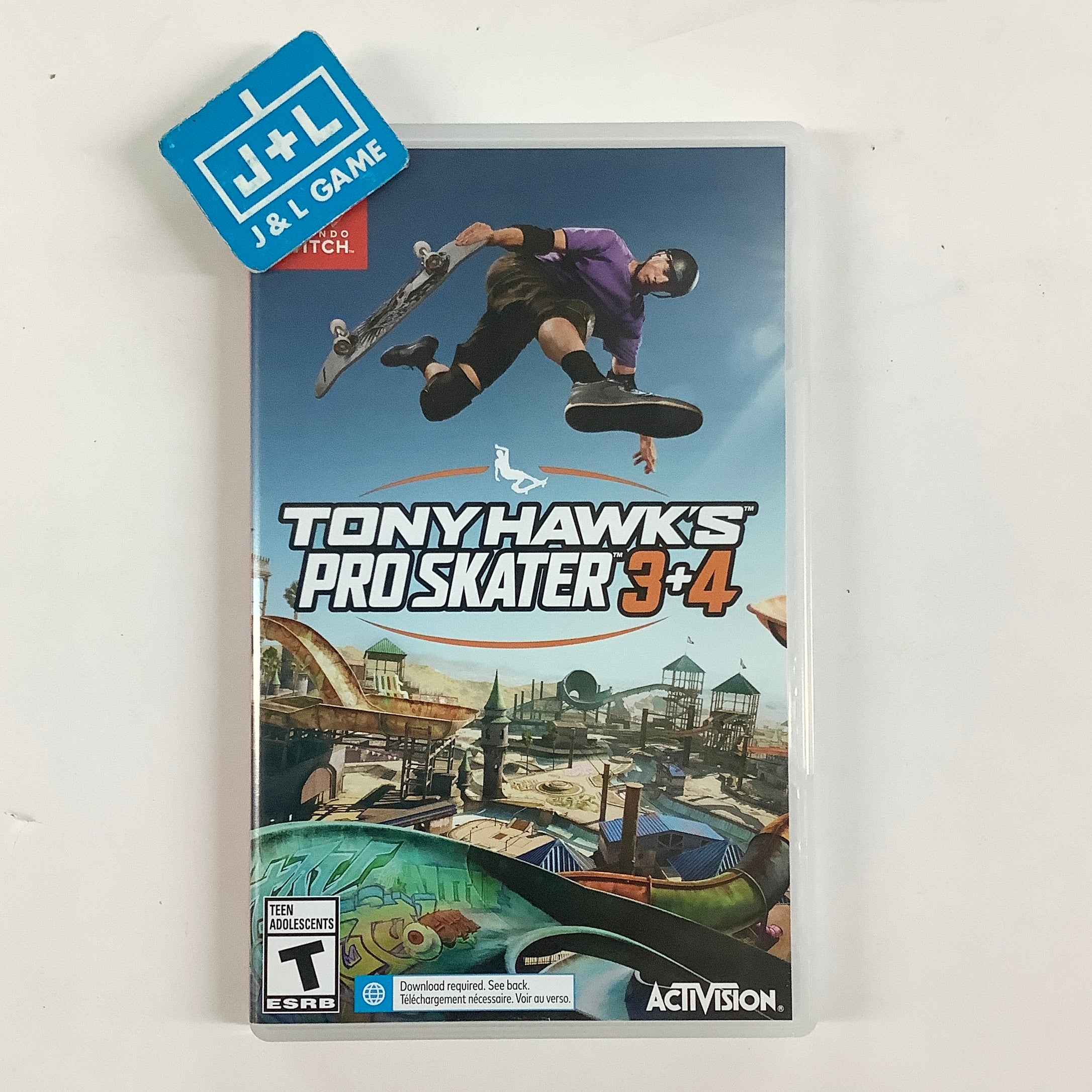 Tony Hawk's Pro Skater 3+4 - (NSW) Nintendo Switch [Pre-Owned] Video Games Activision