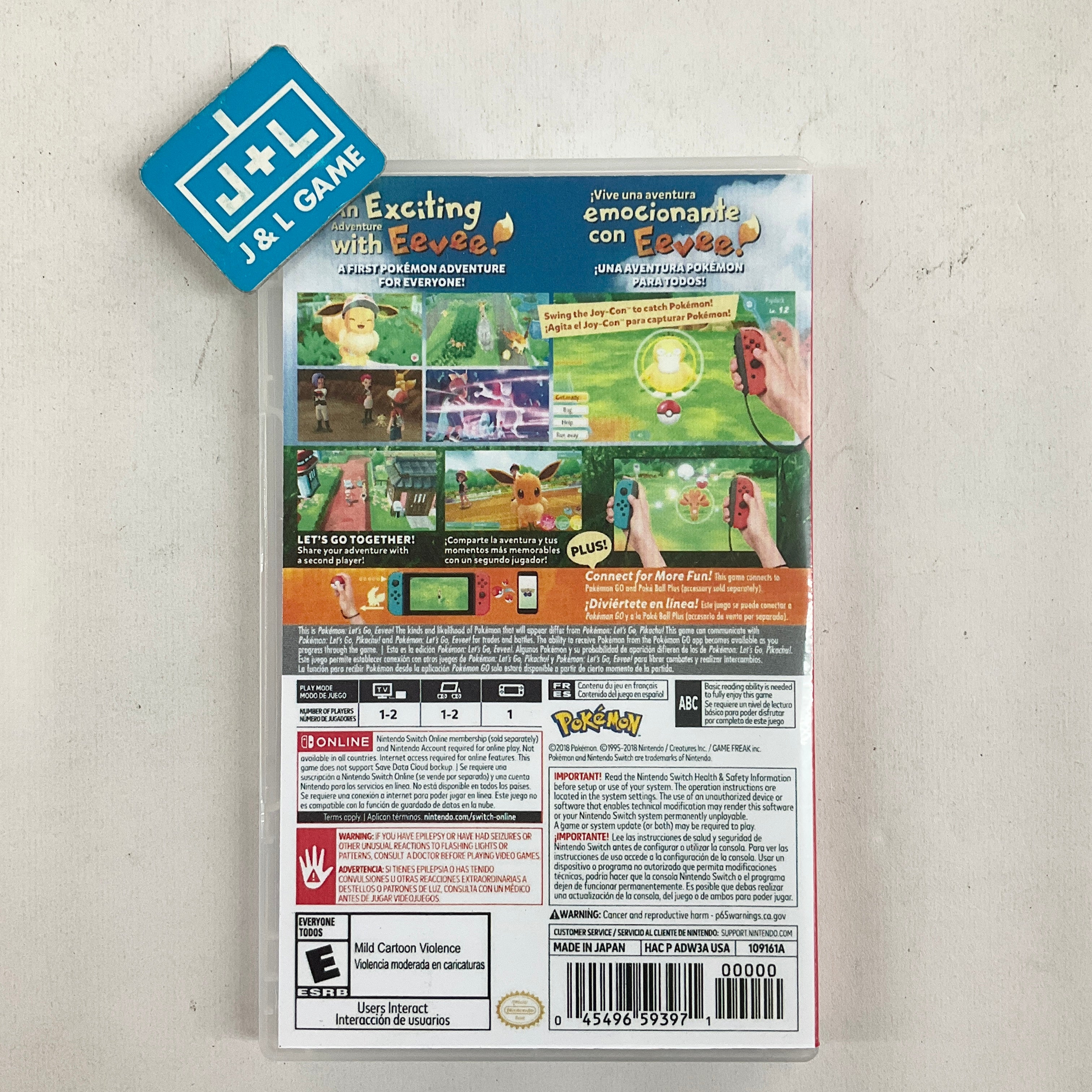 Pokémon: Let's Go, Eevee! - (NSW) Nintendo Switch [Pre-Owned] Video Games Nintendo