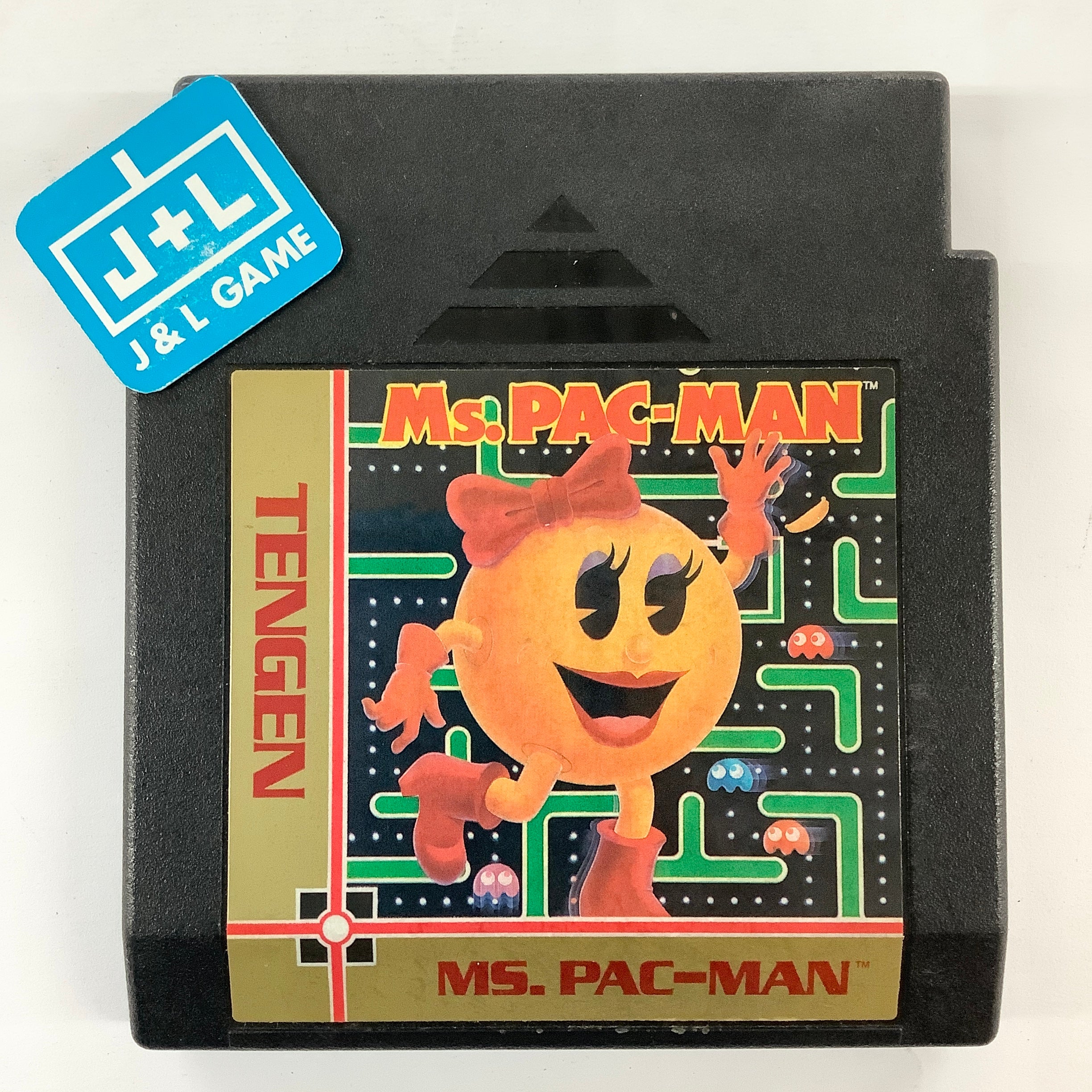 Ms. Pac-Man (Tengen) - (NES) Nintendo Entertainment System [Pre-Owned] Video Games Tengen   