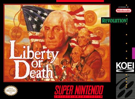Liberty or Death - (SNES) Super Nintendo [Pre-Owned] Video Games Koei   