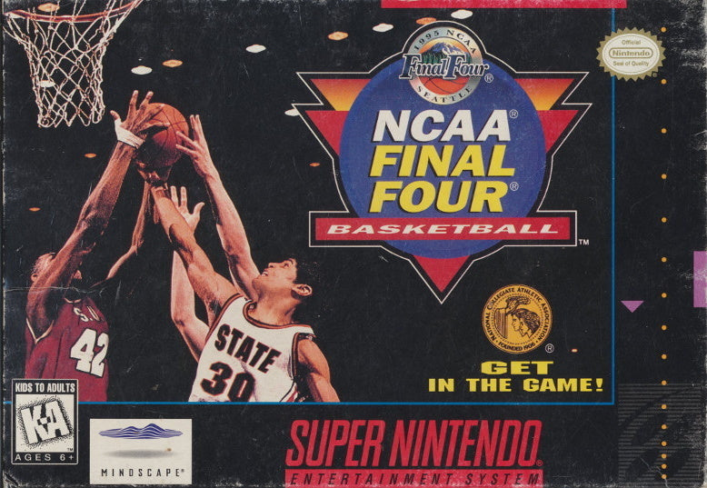 NCAA Final Four Basketball - (SNES) Super Nintendo [Pre-Owned] Video Games Mindscape   