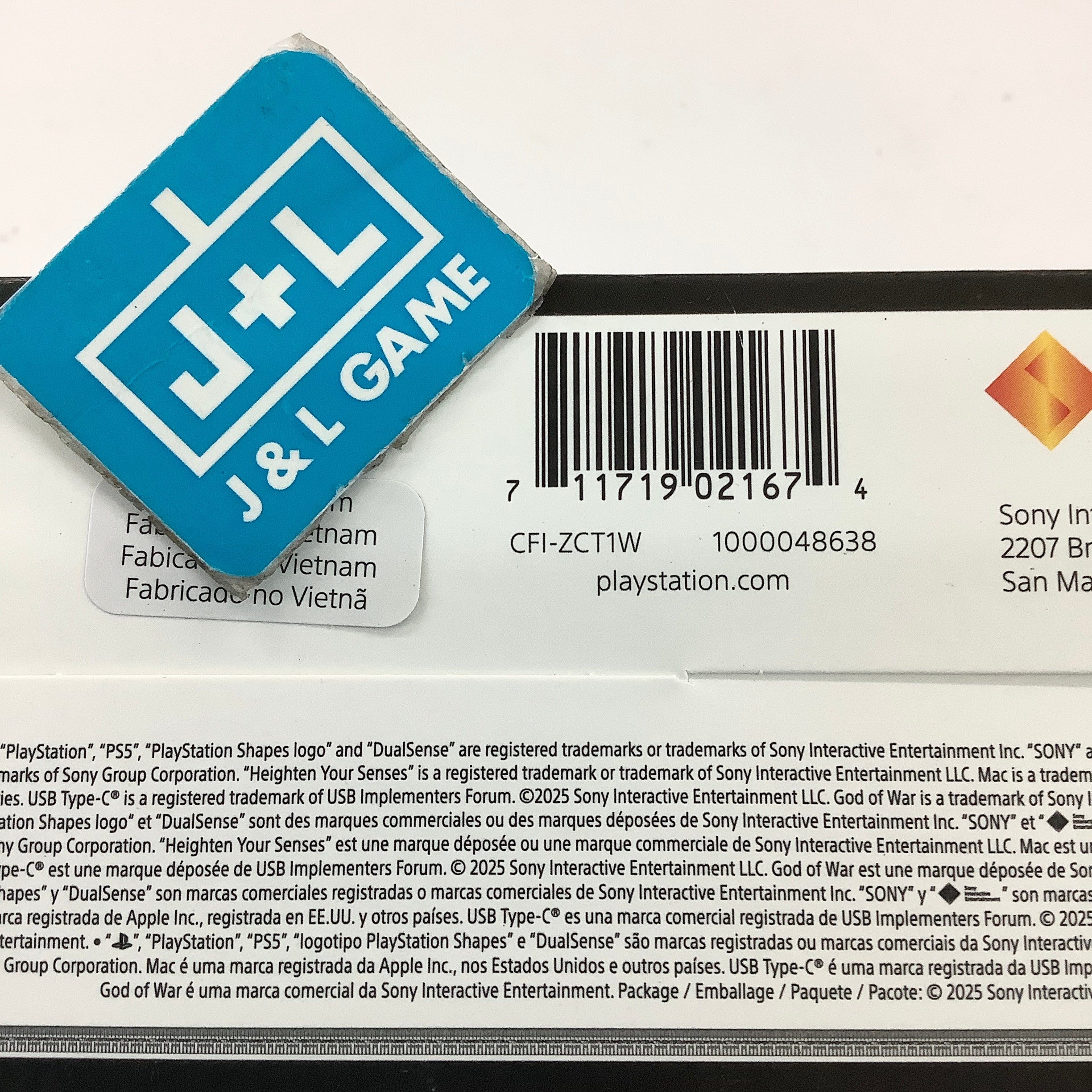 SONY PlayStation 5 DualSense Wireless Controller (God of War™ 20th Anniversary Limited Edition) - (PS5) PlayStation 5 ACCESSORIES SONY