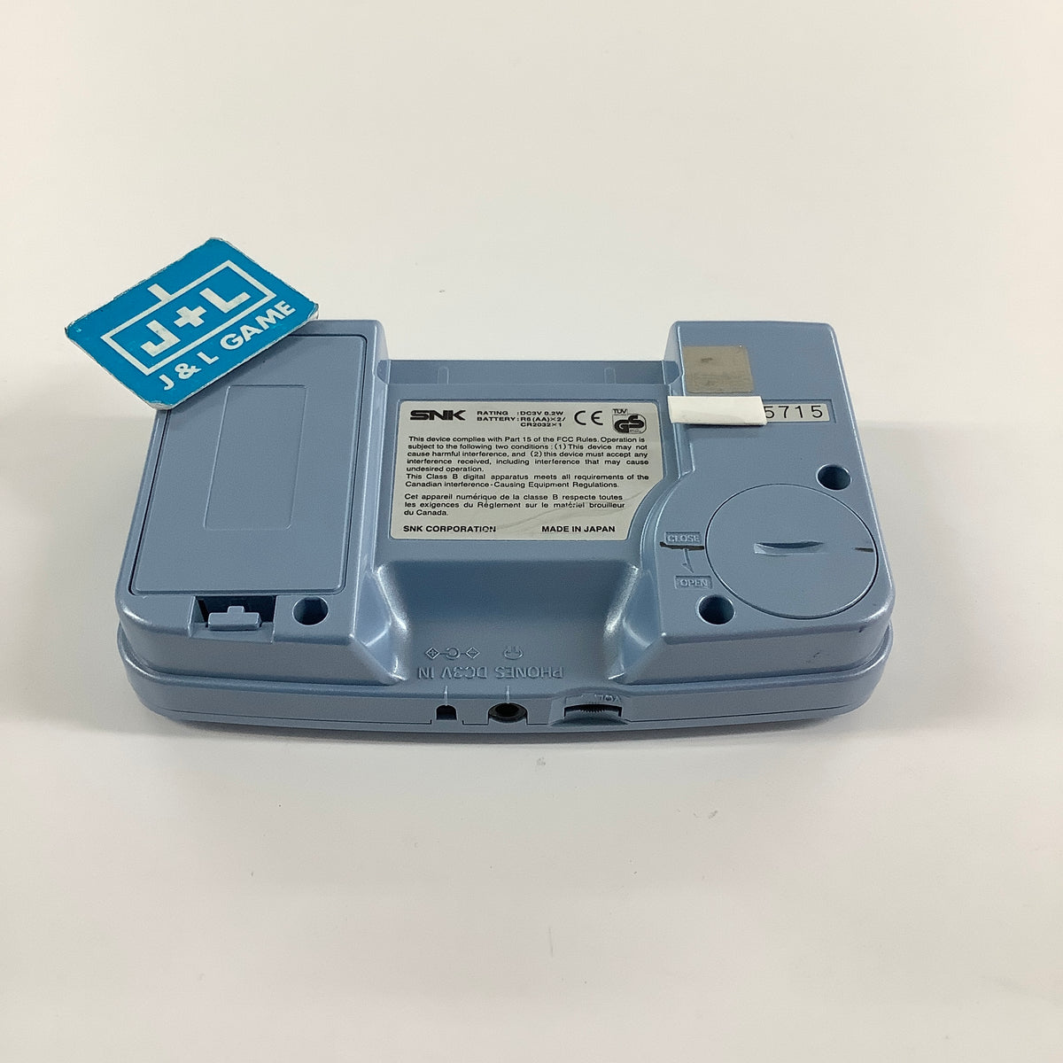 Neo-Geo Pocket Color Console (Platinum Blue) - SNK NeoGeo Pocket Color [Pre-Owned] Consoles SNK