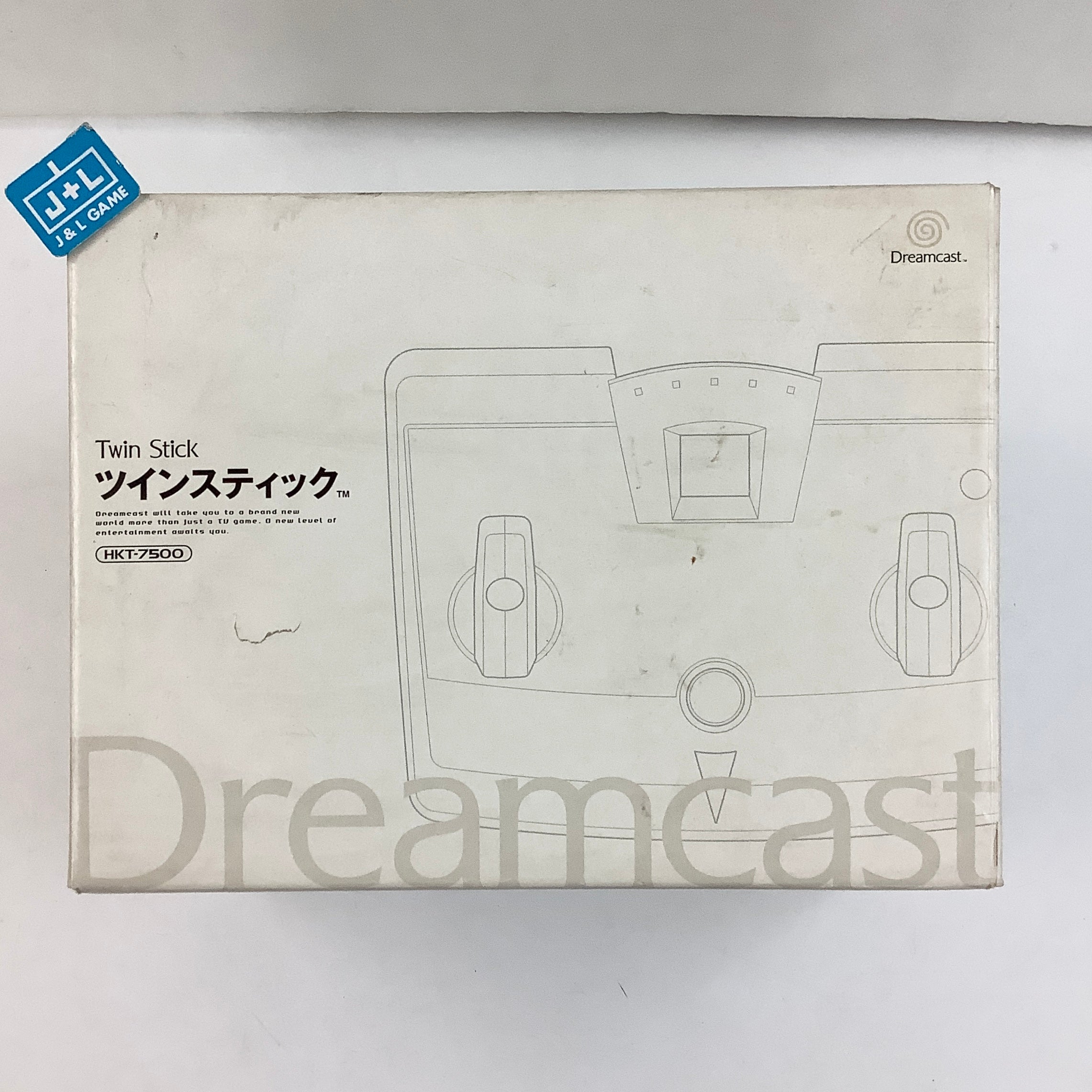 SEGA Dreamcast Twin Stick Controller - (DC) SEGA Dreamcast [Pre-Owned] (Japanese Import) Accessories SEGA