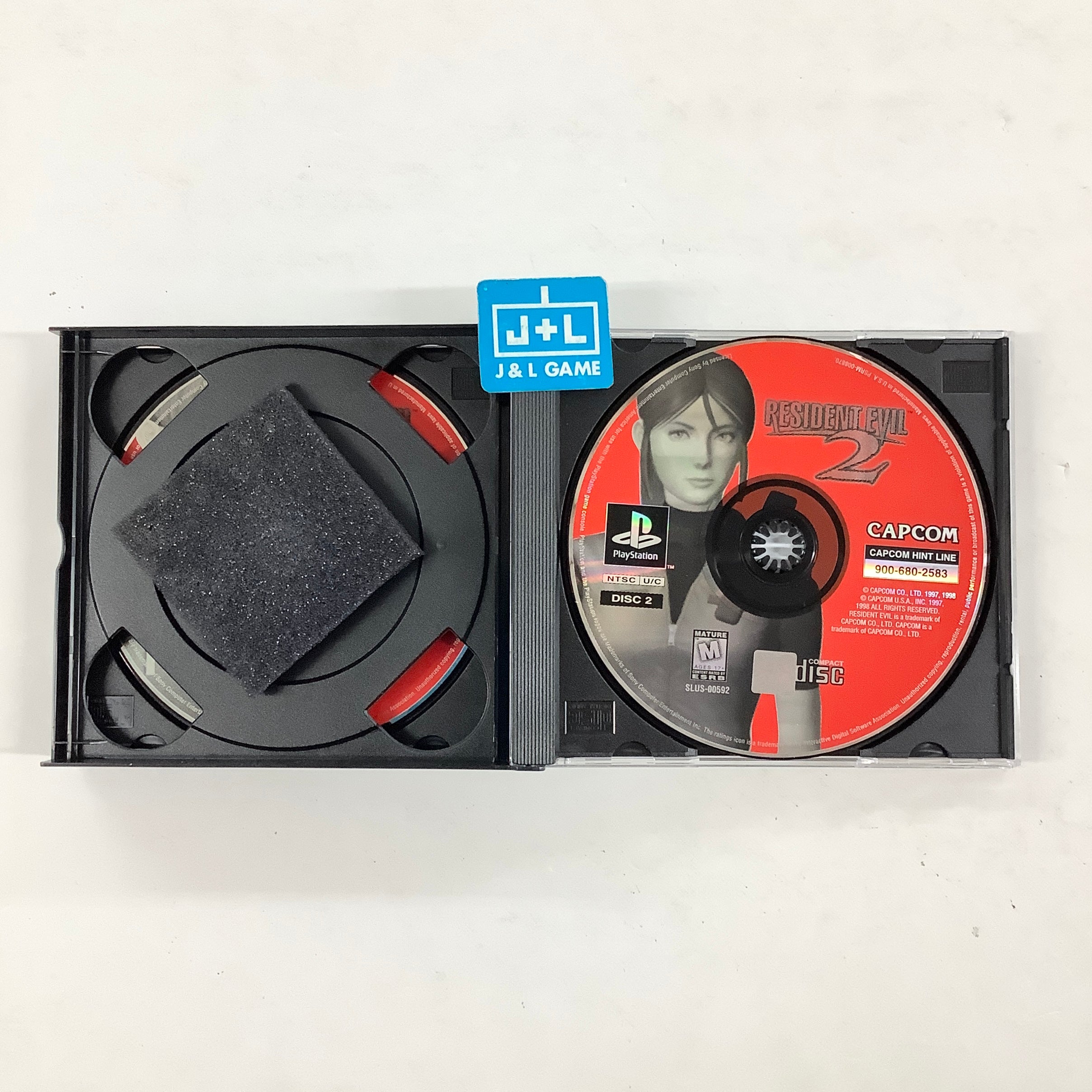 Resident Evil 2 - (PS1) PlayStation 1 [Pre-Owned] Video Games Capcom