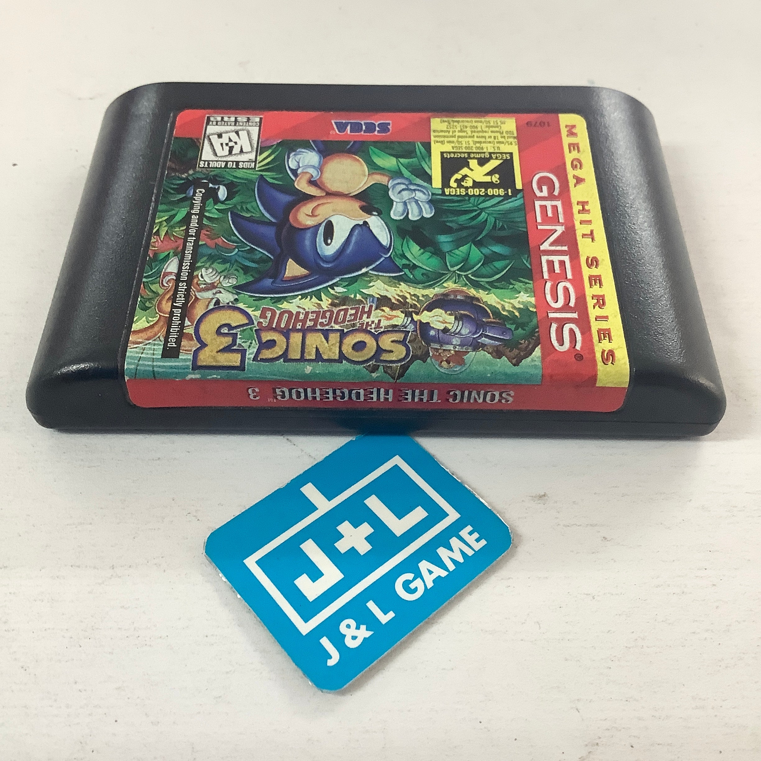 Sonic the Hedgehog 3 (Mega Hit Series) - (SG) SEGA Genesis [Pre-Owned] Video Games SEGA   