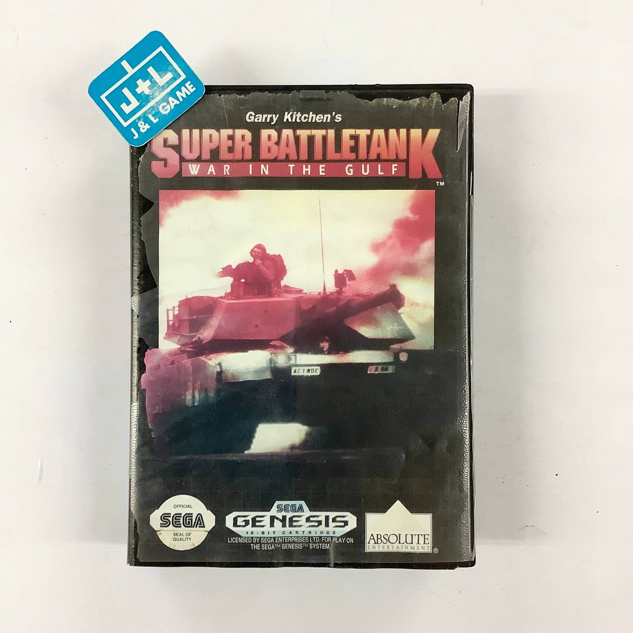 Garry Kitchen's Super Battletank: War in the Gulf - (SG) SEGA Genesis [Pre-Owned] Video Games Absolute Entertainment   