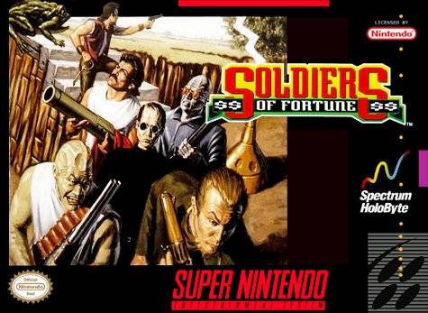 Soldiers of Fortune - (SNES) Super Nintendo [Pre-Owned] Video Games Spectrum Holobyte   