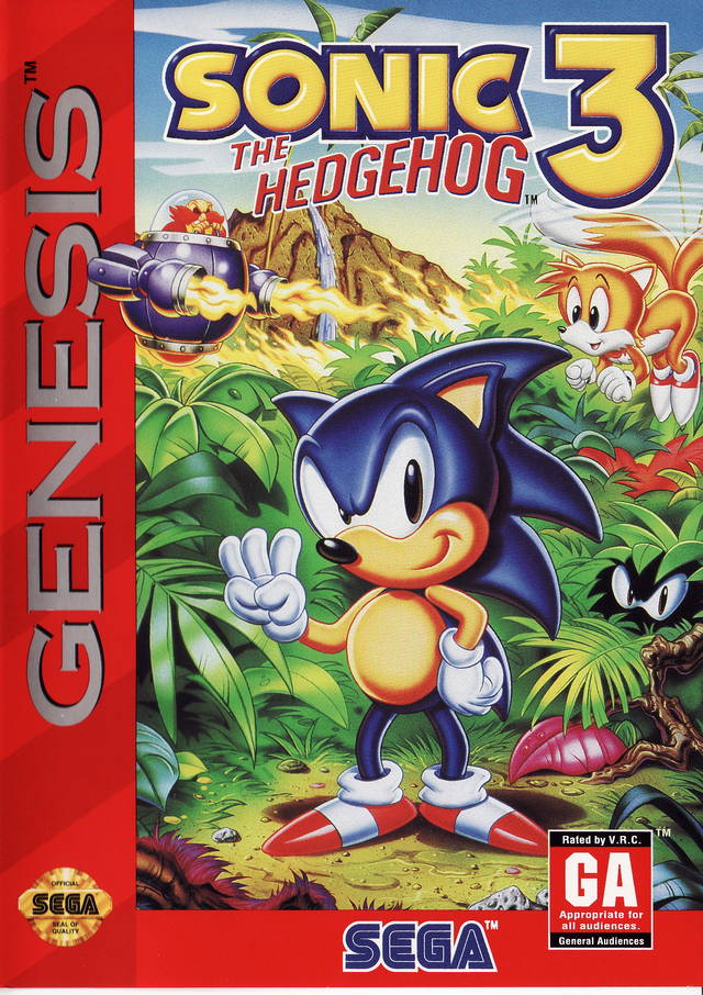 Sonic the Hedgehog 3 - (SG) SEGA Genesis [Pre-Owned] Video Games Sega   